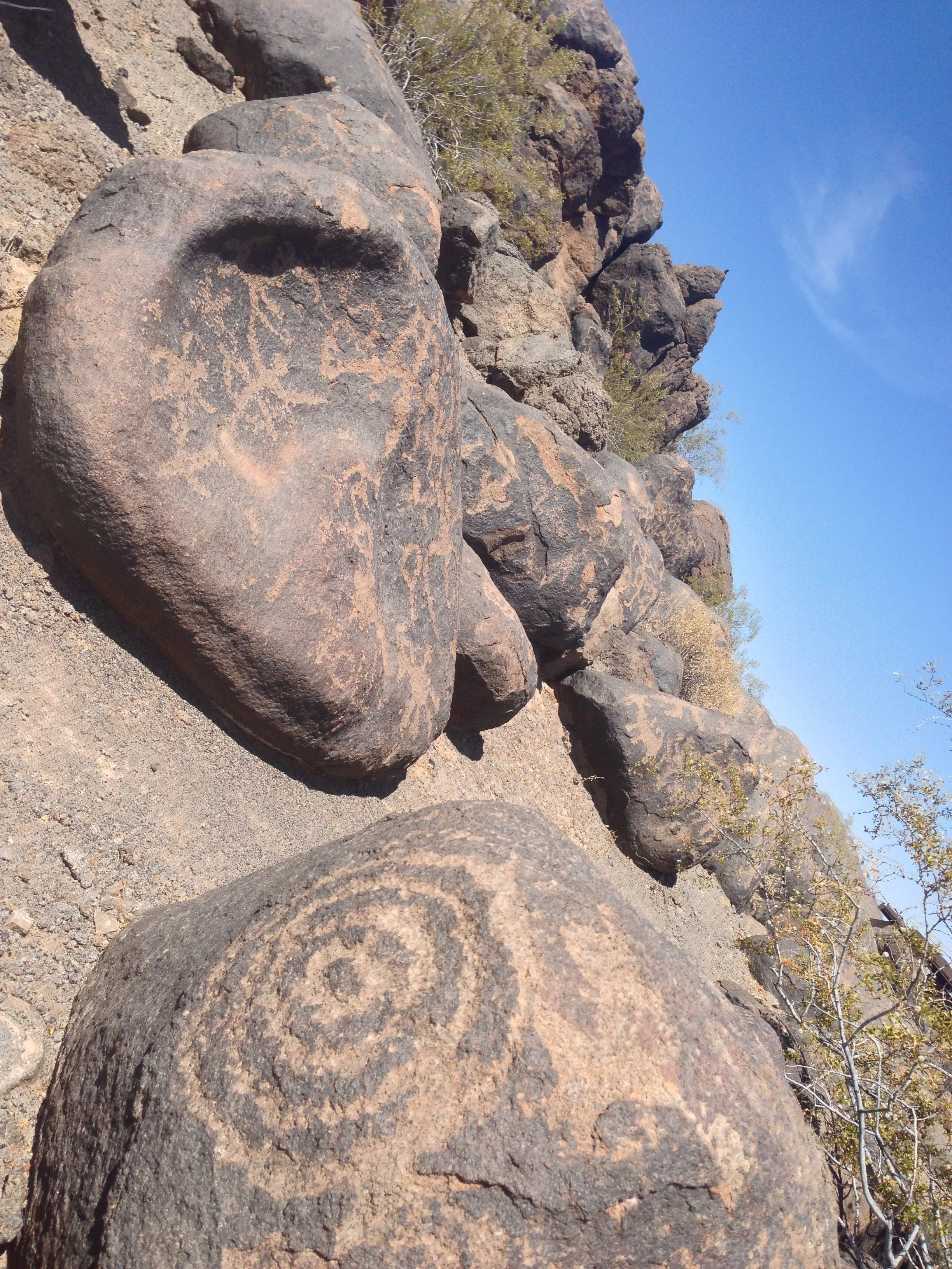Painted Rock Petroglyphs, Arizona