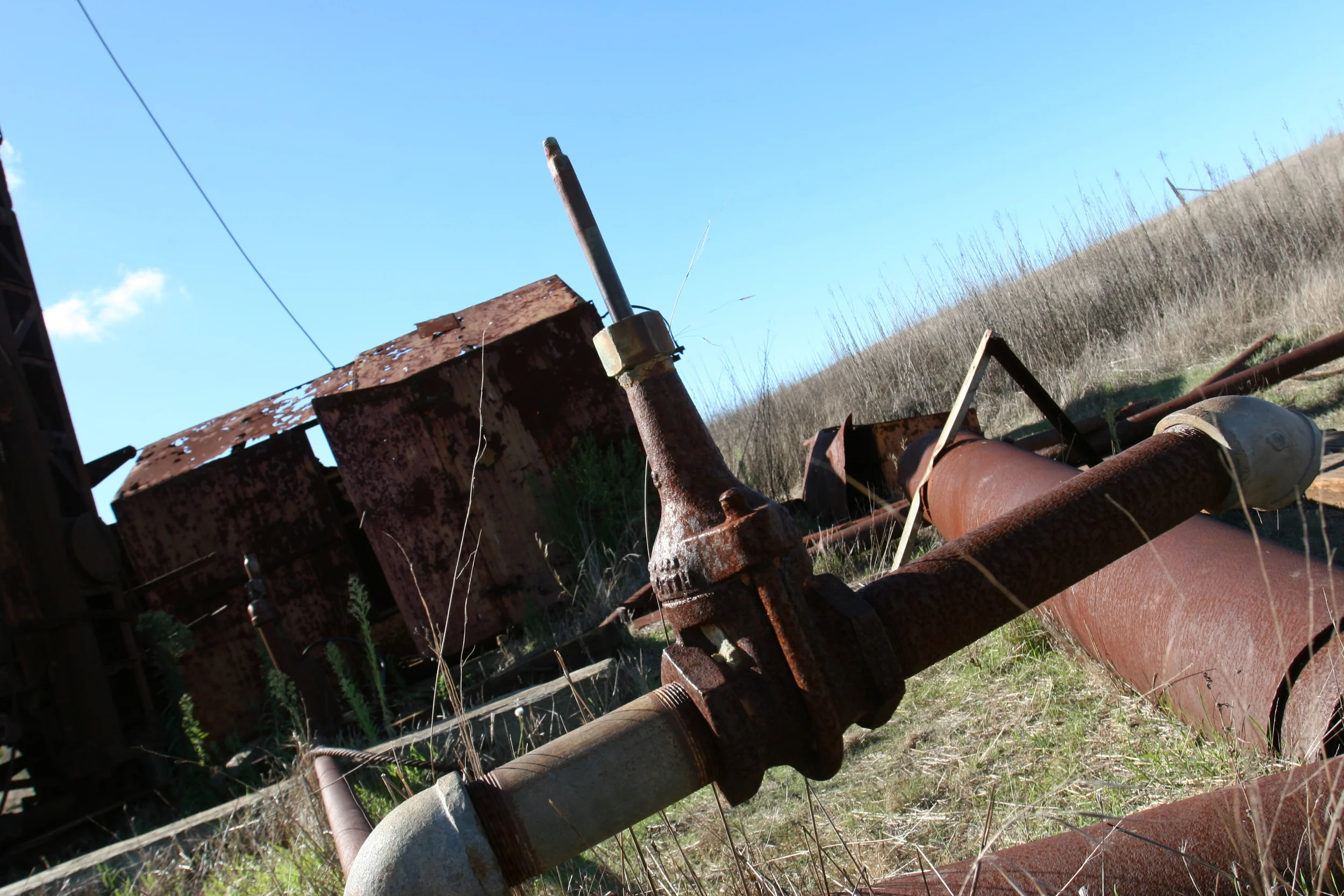 Abandoned Oil Well, Santa Cruz Island