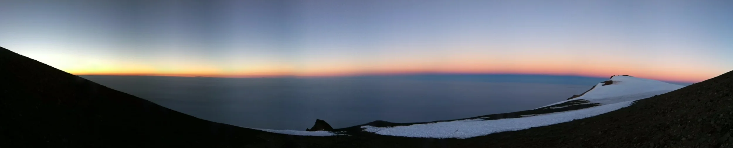 Current Conditions, Avalanche Gulch Route, Mt. Shasta, August 2012