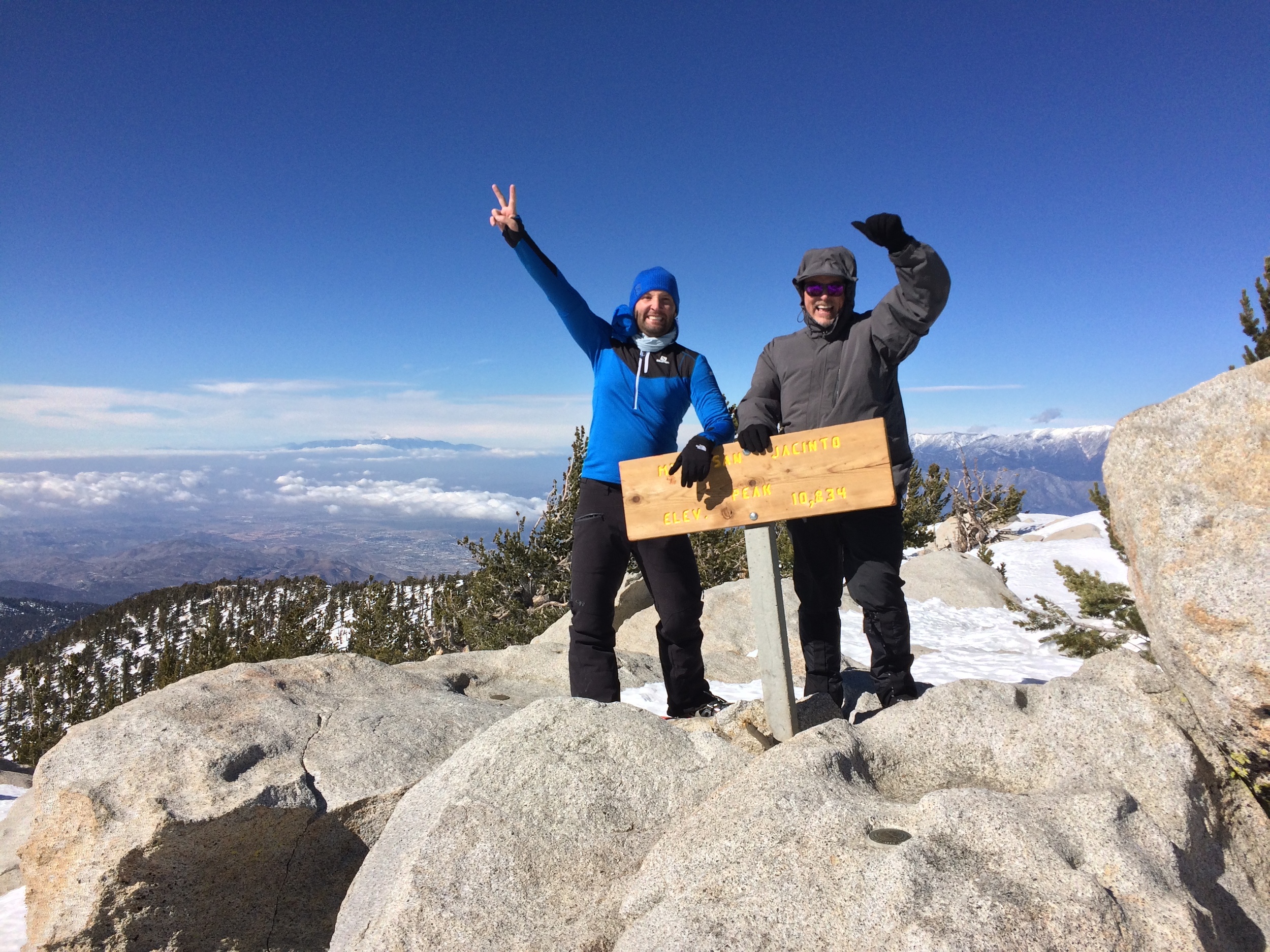 Summit, San Jacinto, January 2016