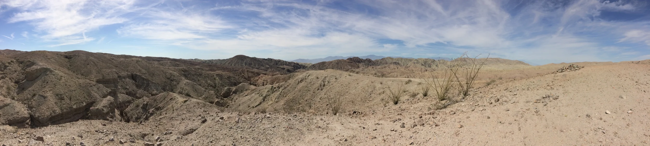 Mecca Hills Wilderness, above Ladder Canyon