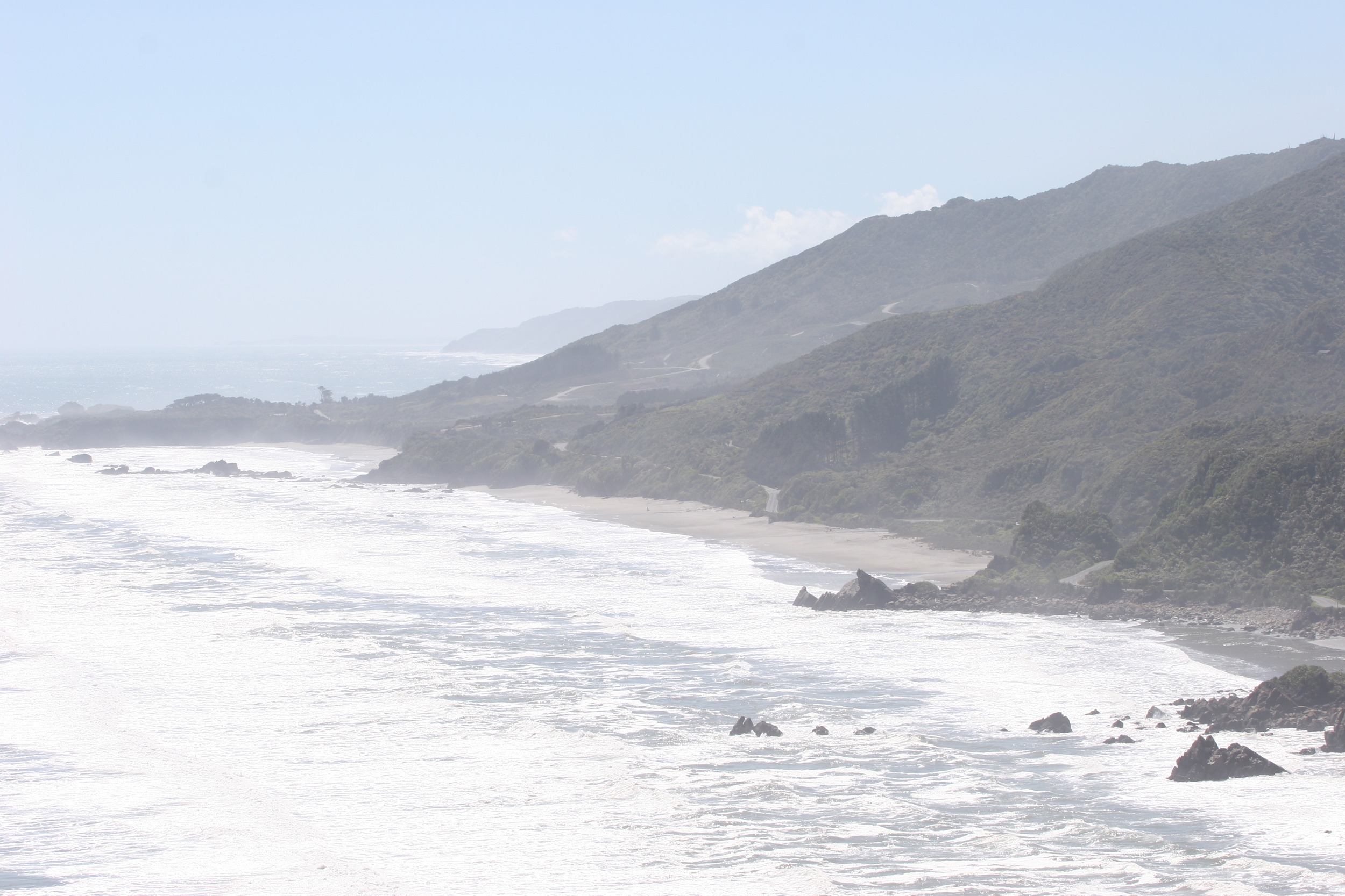 The West Coast of New Zealand's South Island: fantastic views for days.