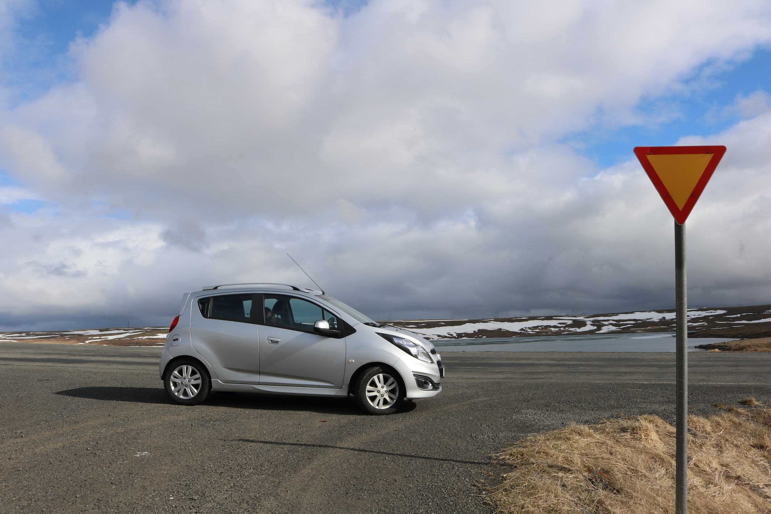 The best way to explore Iceland? By foot, but car is the best way to get to those hiking spots!