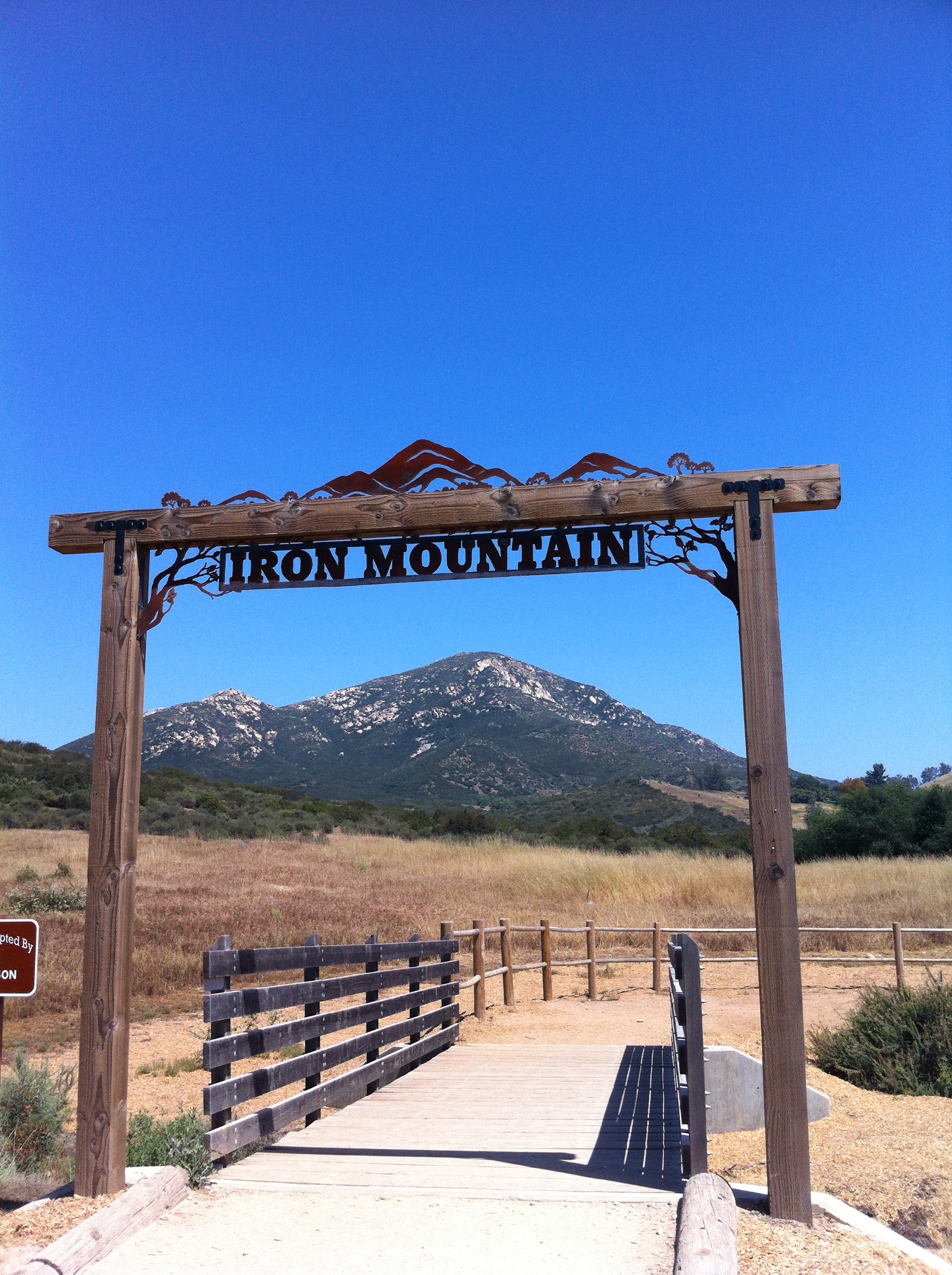 Iron Mountain is a popular, but somewhat strenuous hike in San Diego County.