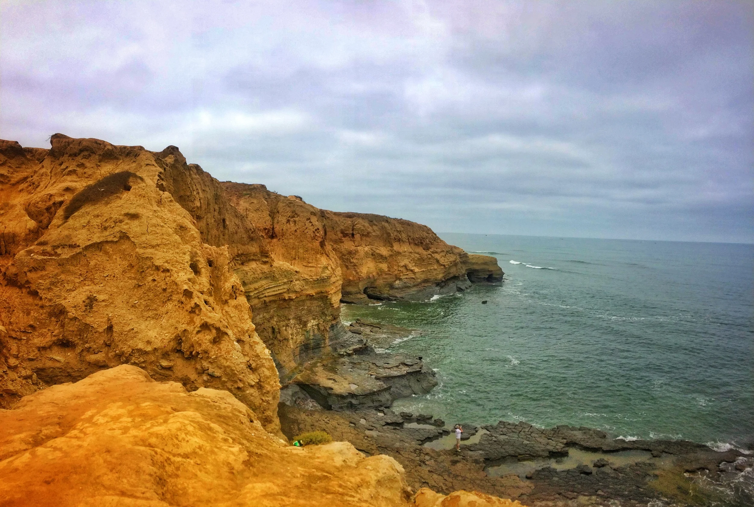 Sunset Cliffs is a great place to explore, and to watch the sunset.