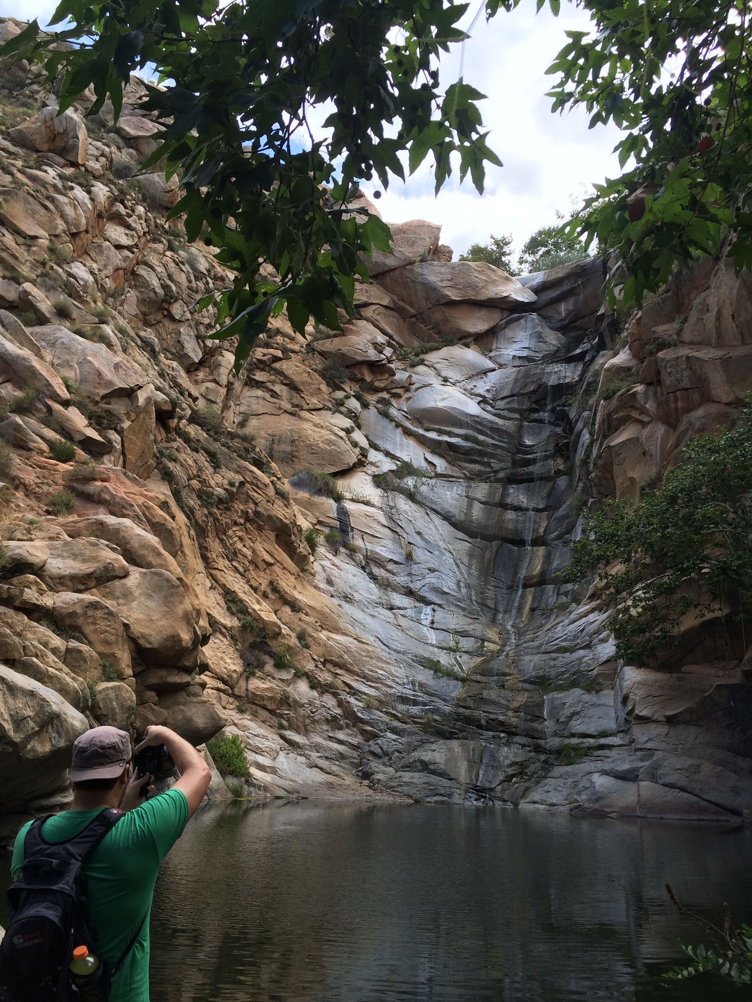 No matter how big the waterfall is, the Cedar Creek Falls region is always popular.