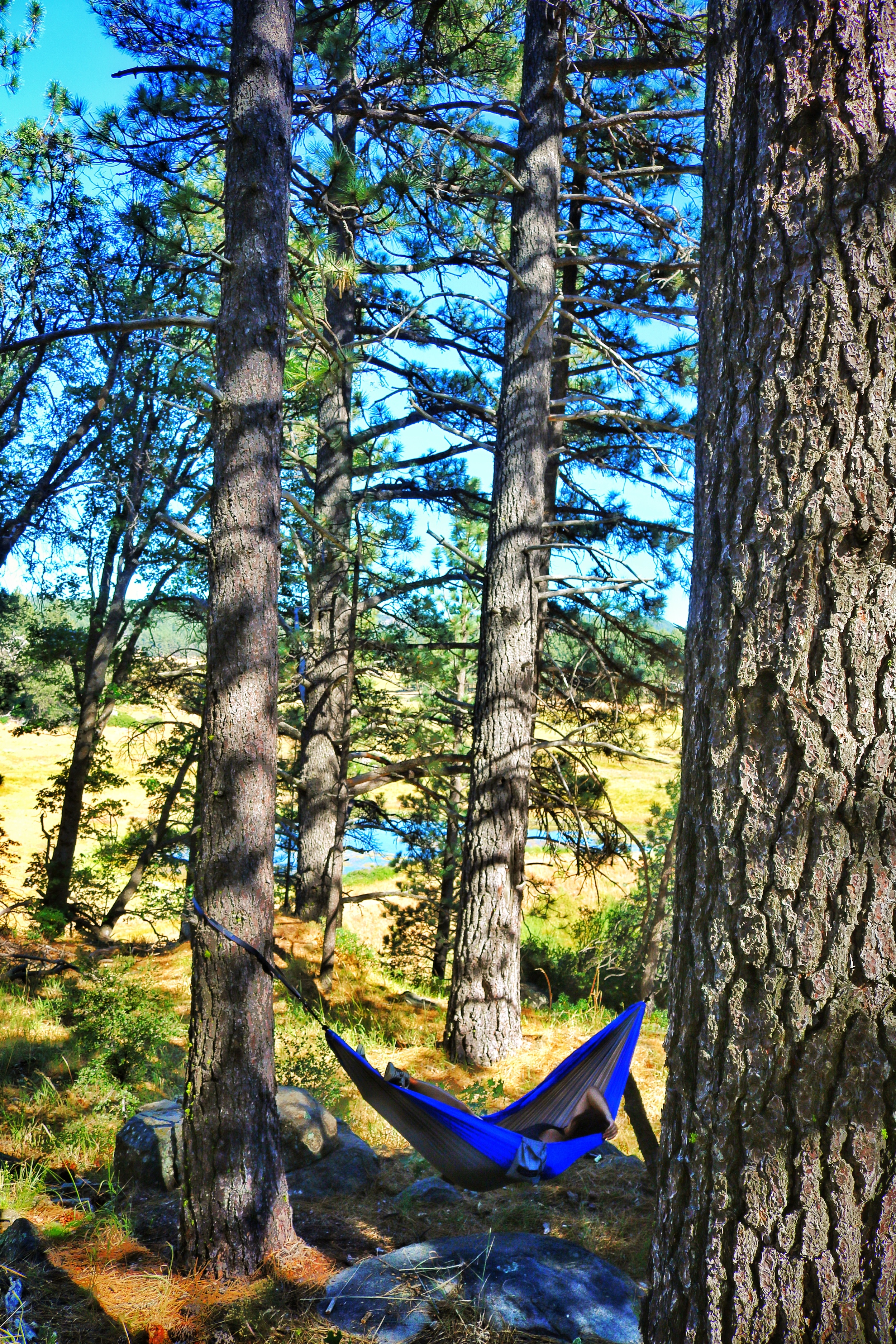 The Serac Classic Camping Hammock provides great comfort on day and multi-day trips.