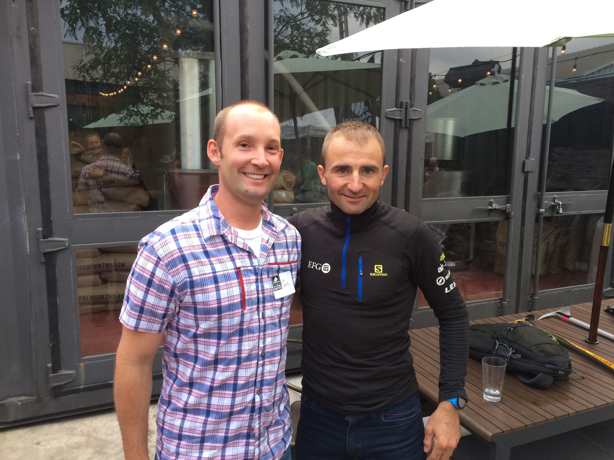Ueli Steck on the San Diego leg of the American Alpine Club 2016 Tour
