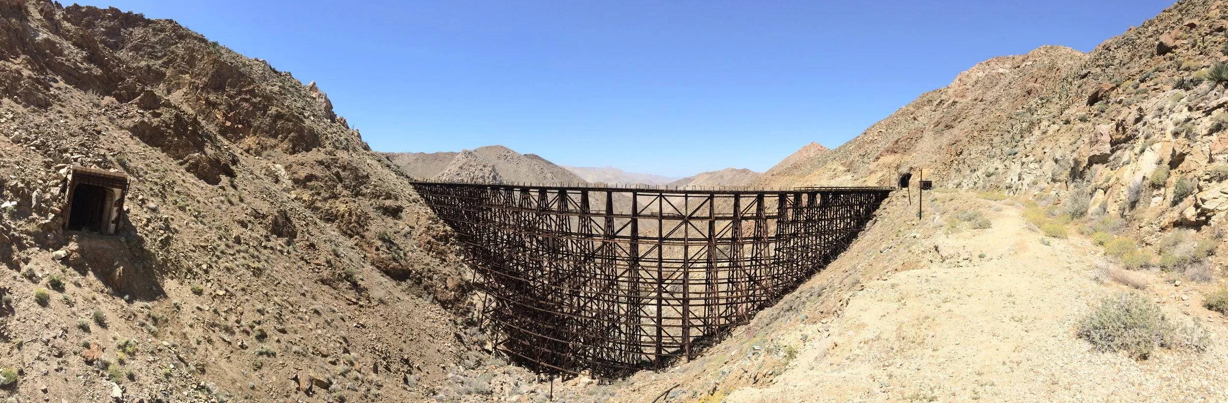 The Goat Canyon Trestle; an engineering marvel near unidentified things.