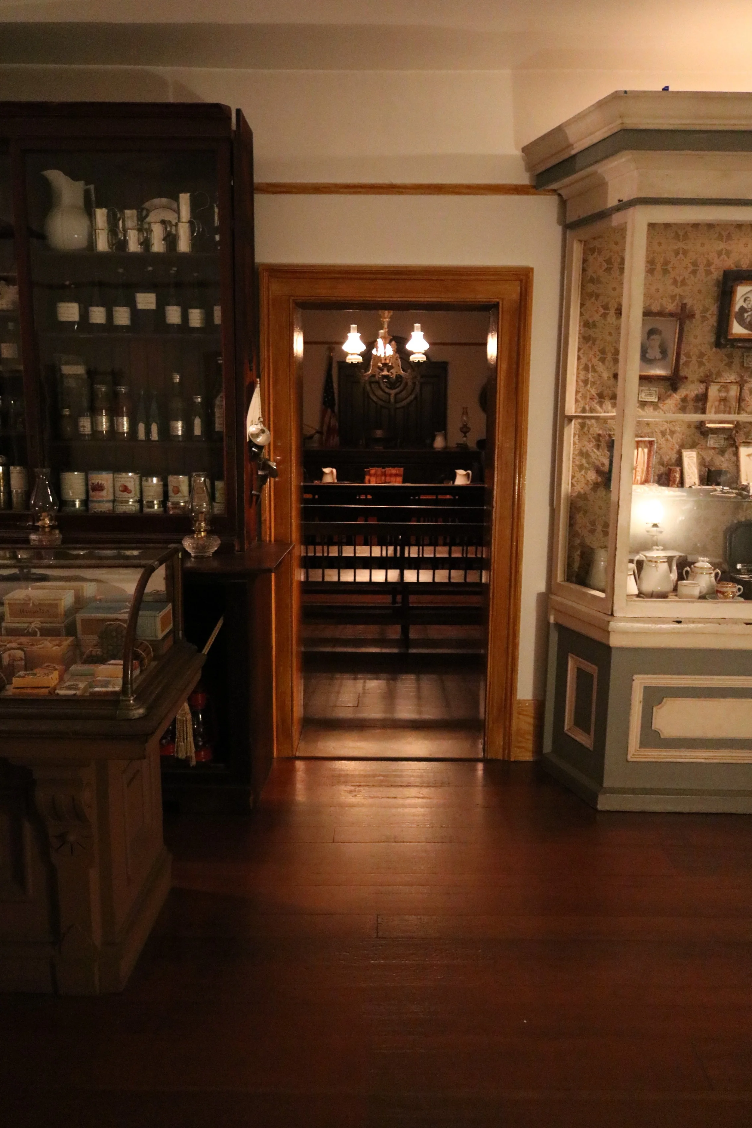 With a store and courtroom, the Whaley House played a large historic role in the nineteenth century history of San Diego.