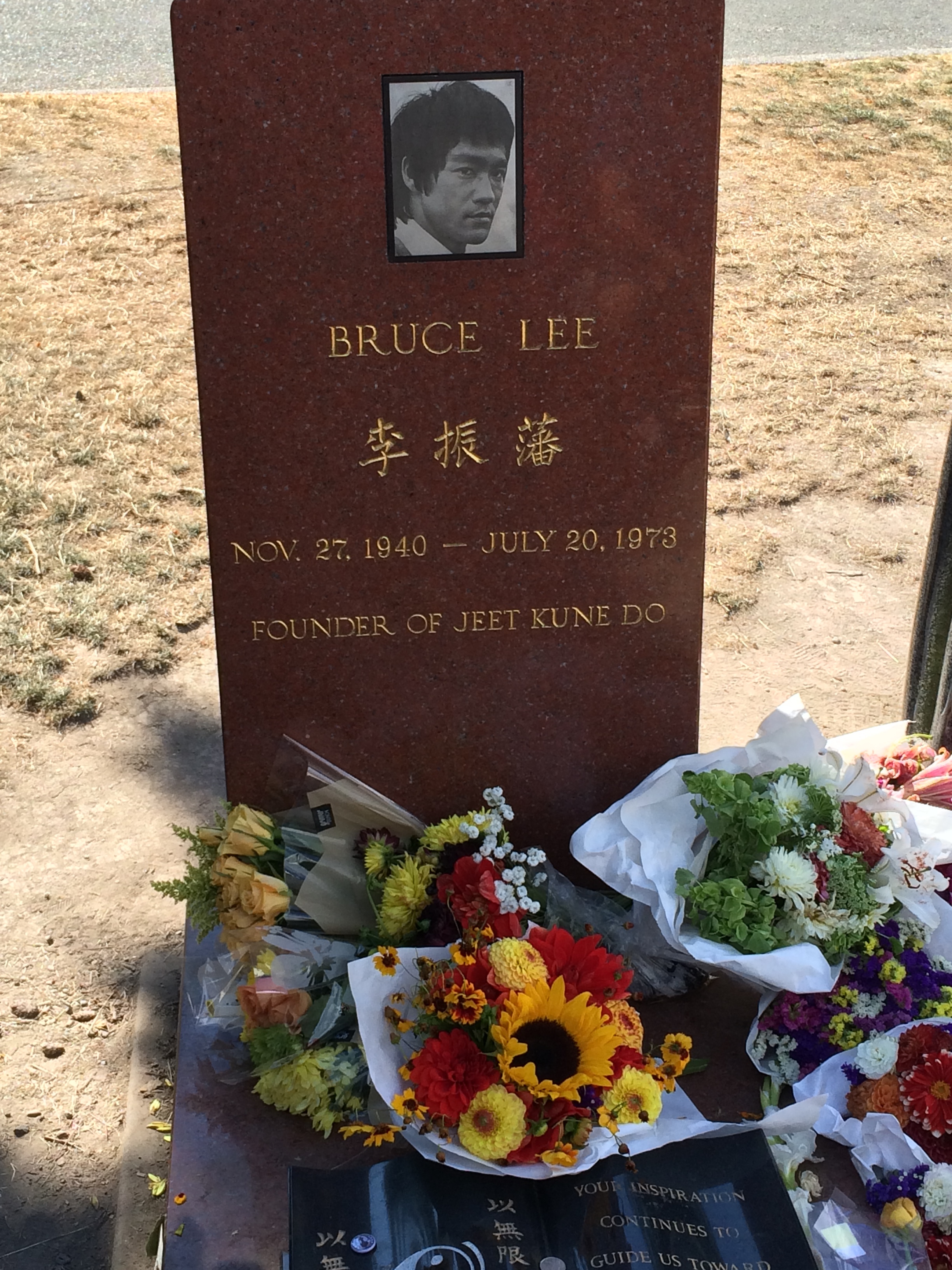 Bruce Lee's Tombstone
