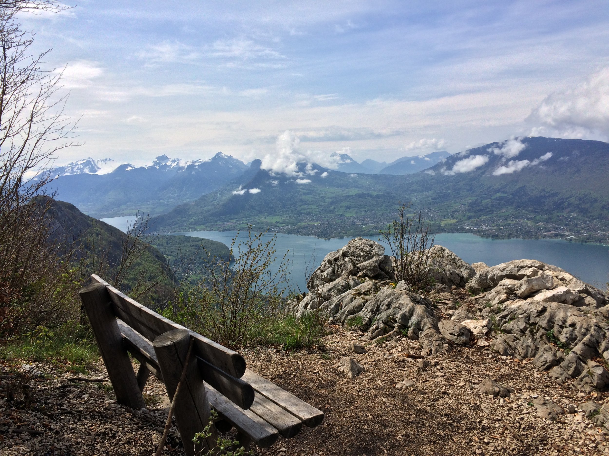 Mount Veyrier dominates Lake Annecy's eastern shore, and provides excellent views for any hiker.