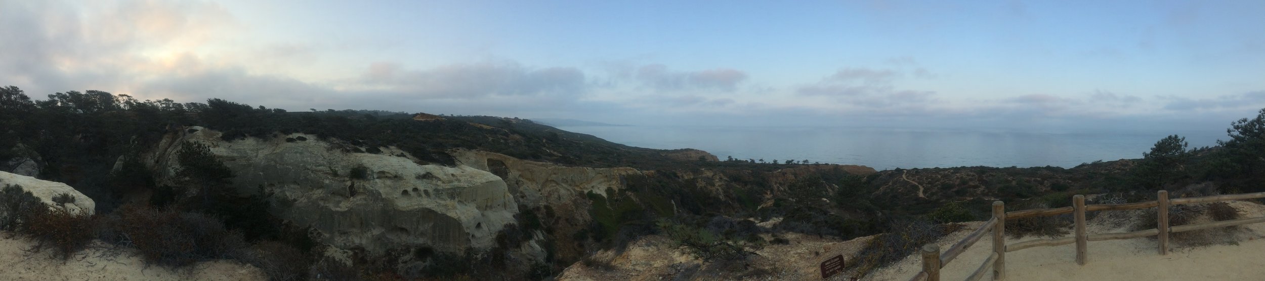 Parry Grove Trail, looking South