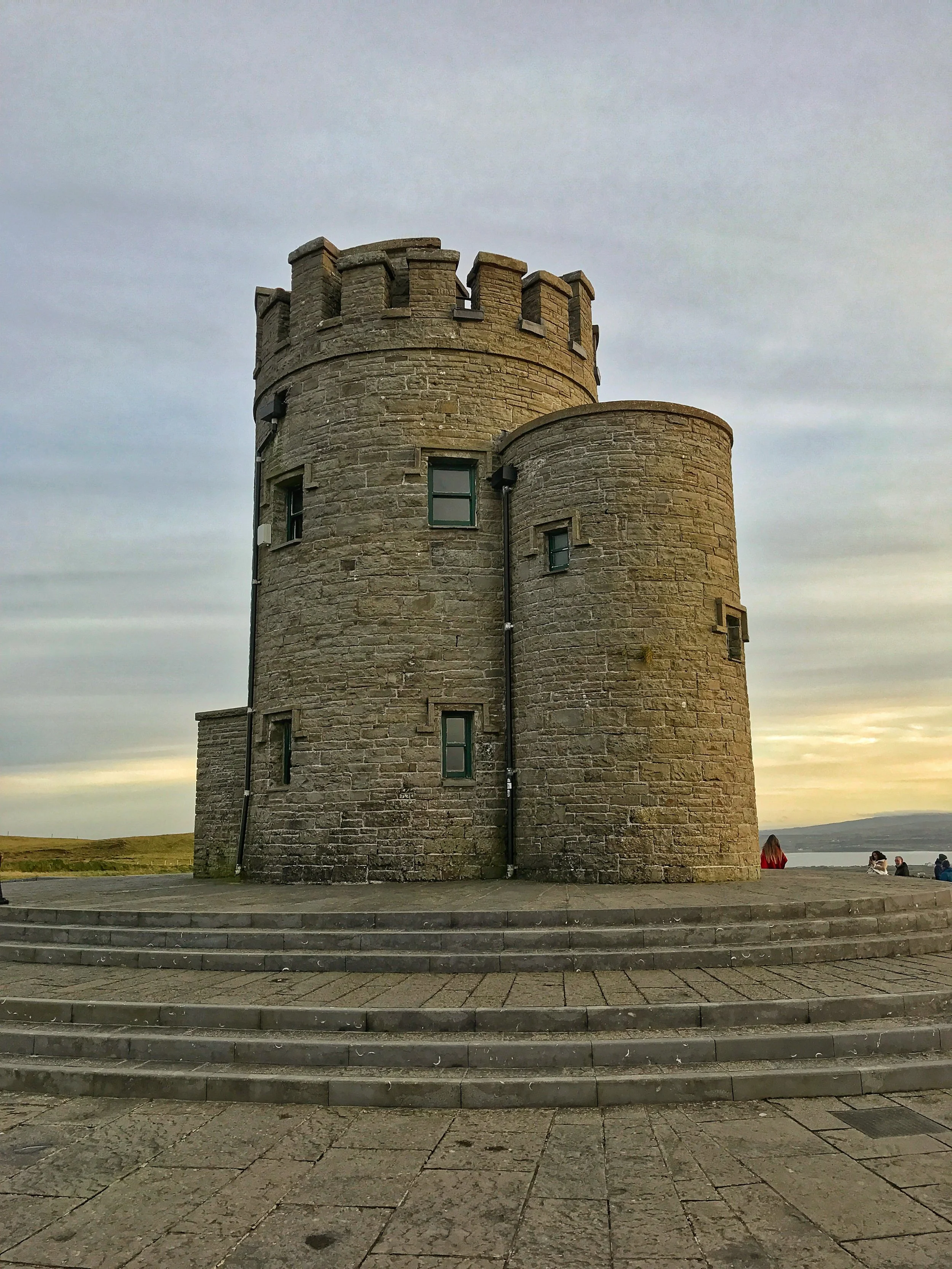 O'Brien's Tower, built in the 18th Century has fantastic 360 degree views of the entirety of the Cliffs of Moher