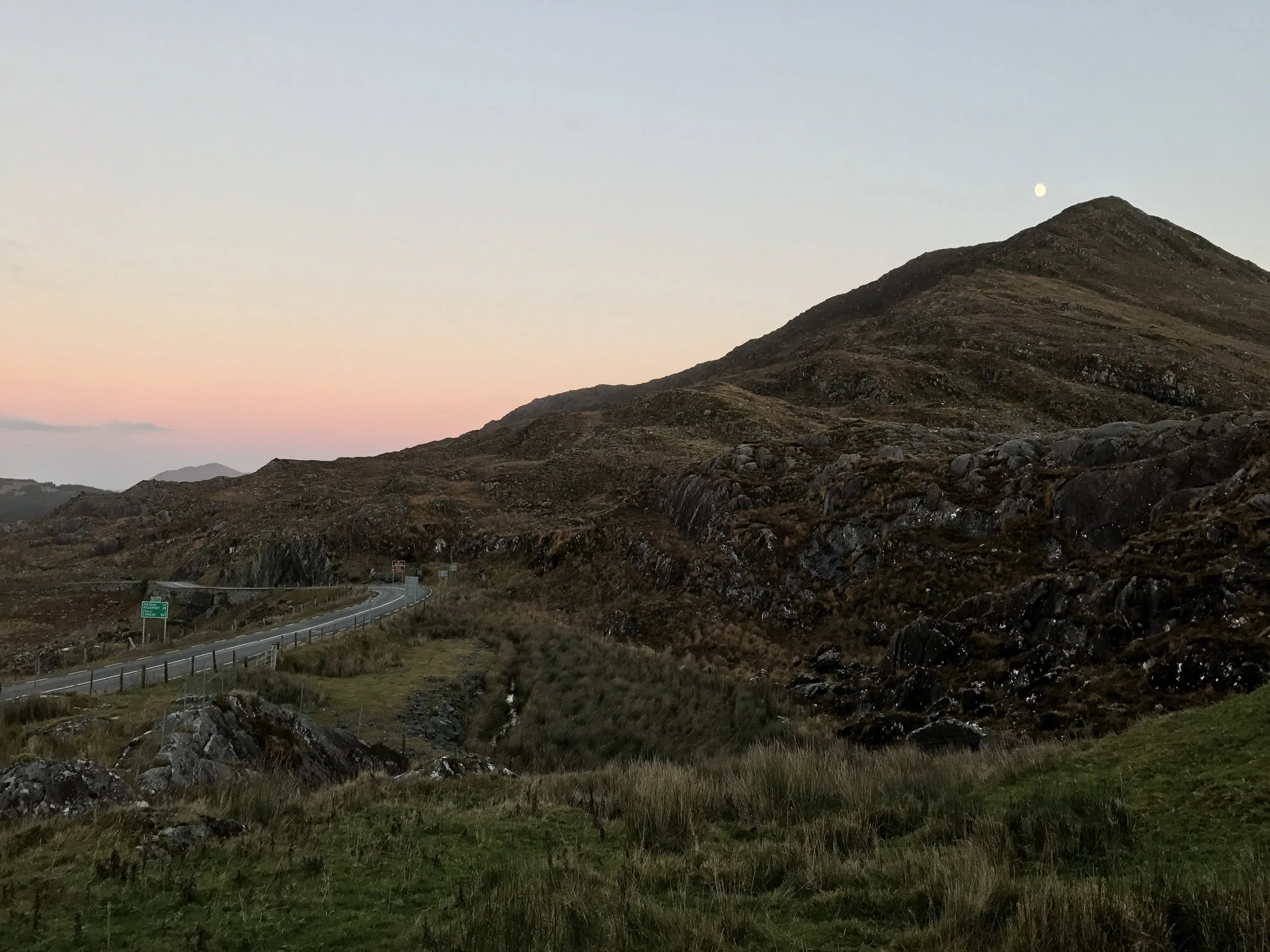 Irish Road Trip Sunset