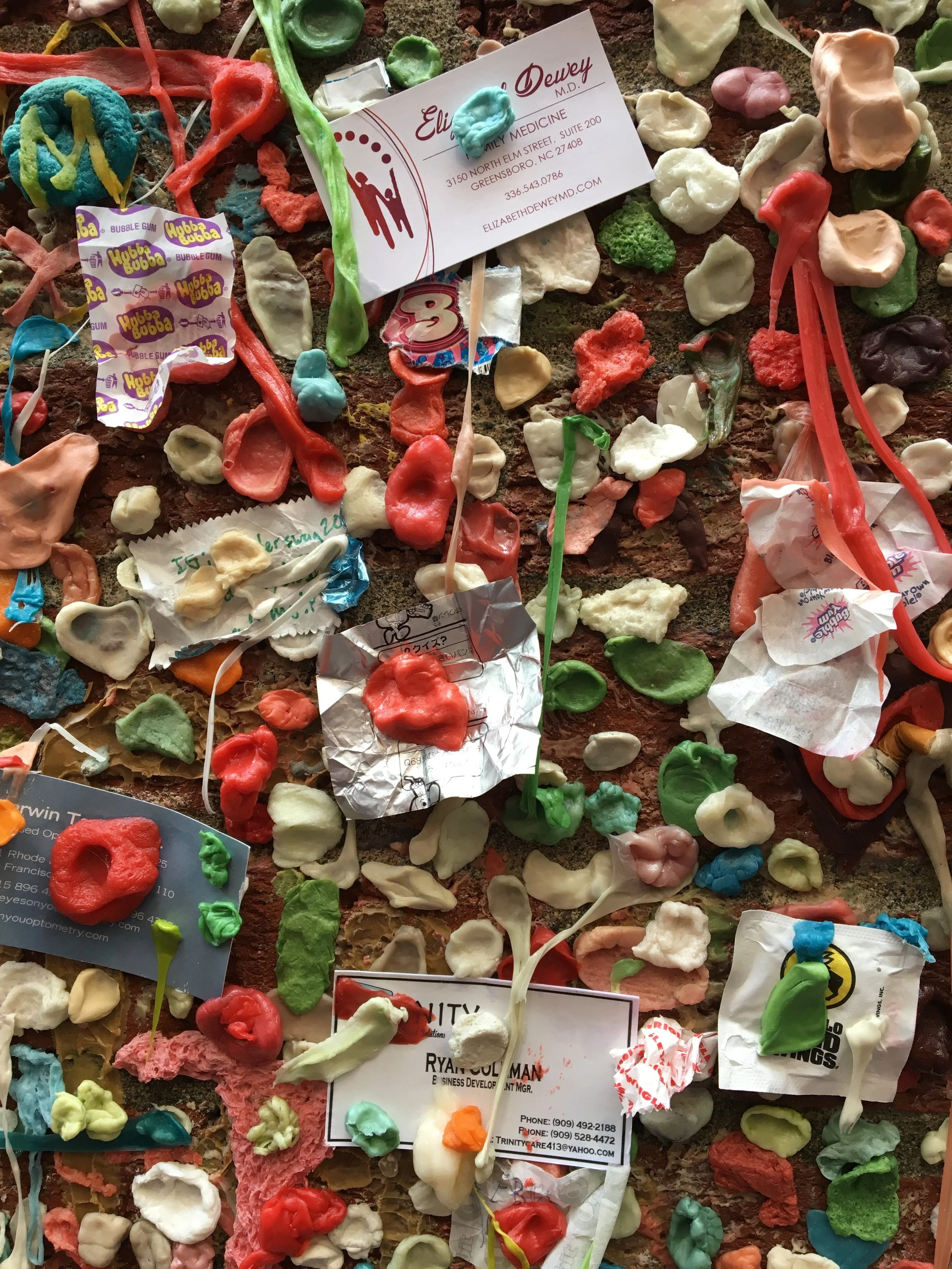 The Gum Wall at Pike Place Market