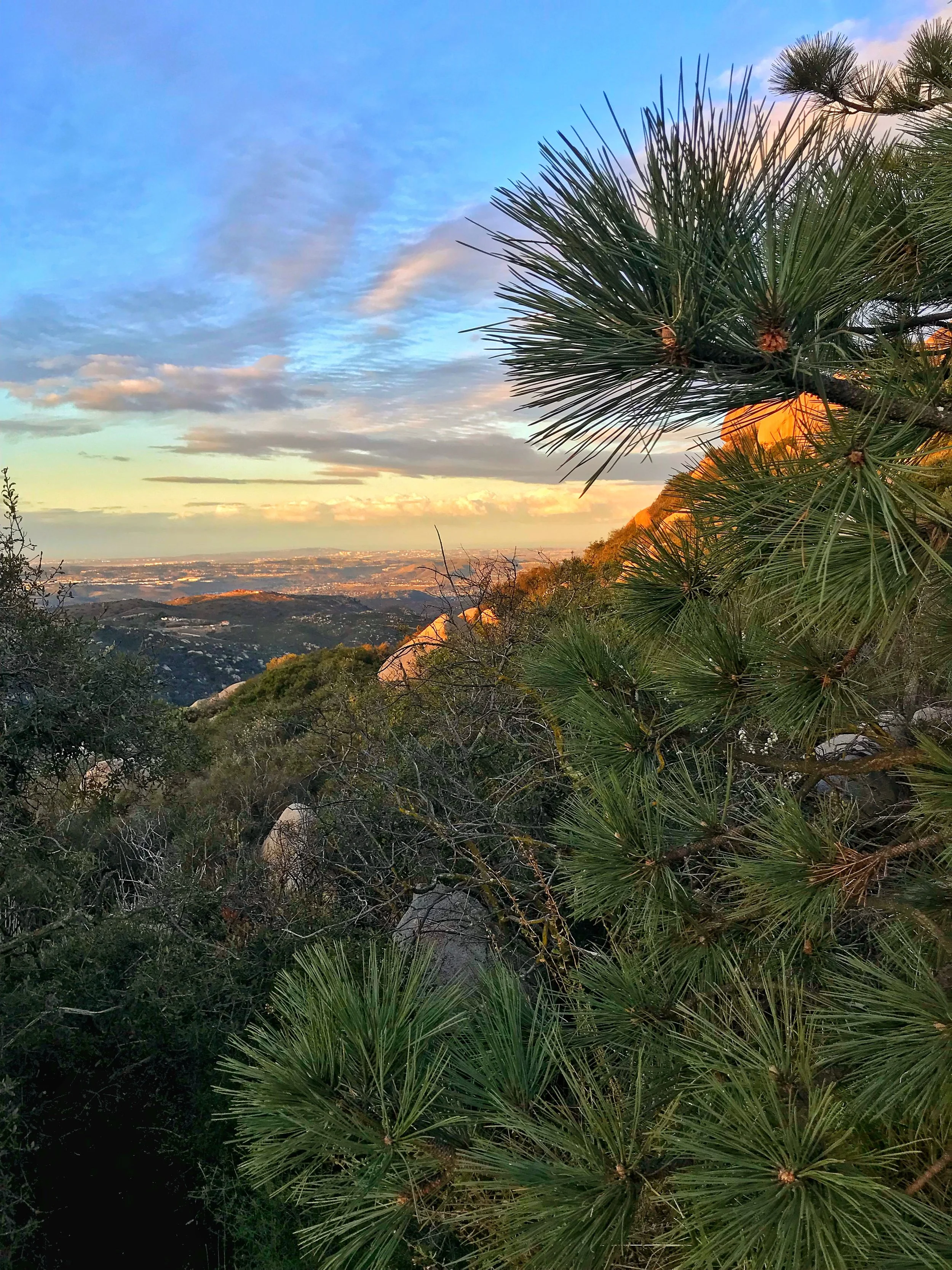 The trail also provides great views of the county from various vantage points.
