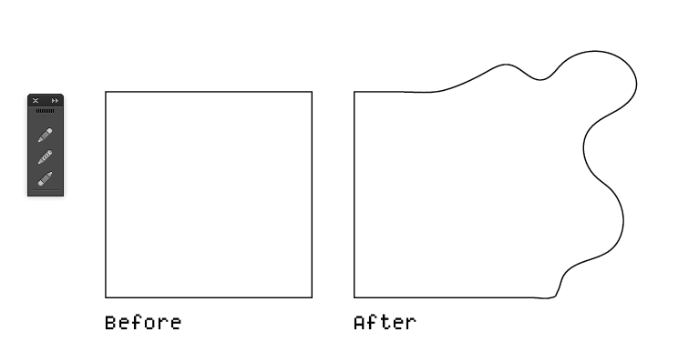 Reshape A Path Quickly In Illustrator Sketchbook B Reshape A Path Quickly In Illustrator Sketchbook B