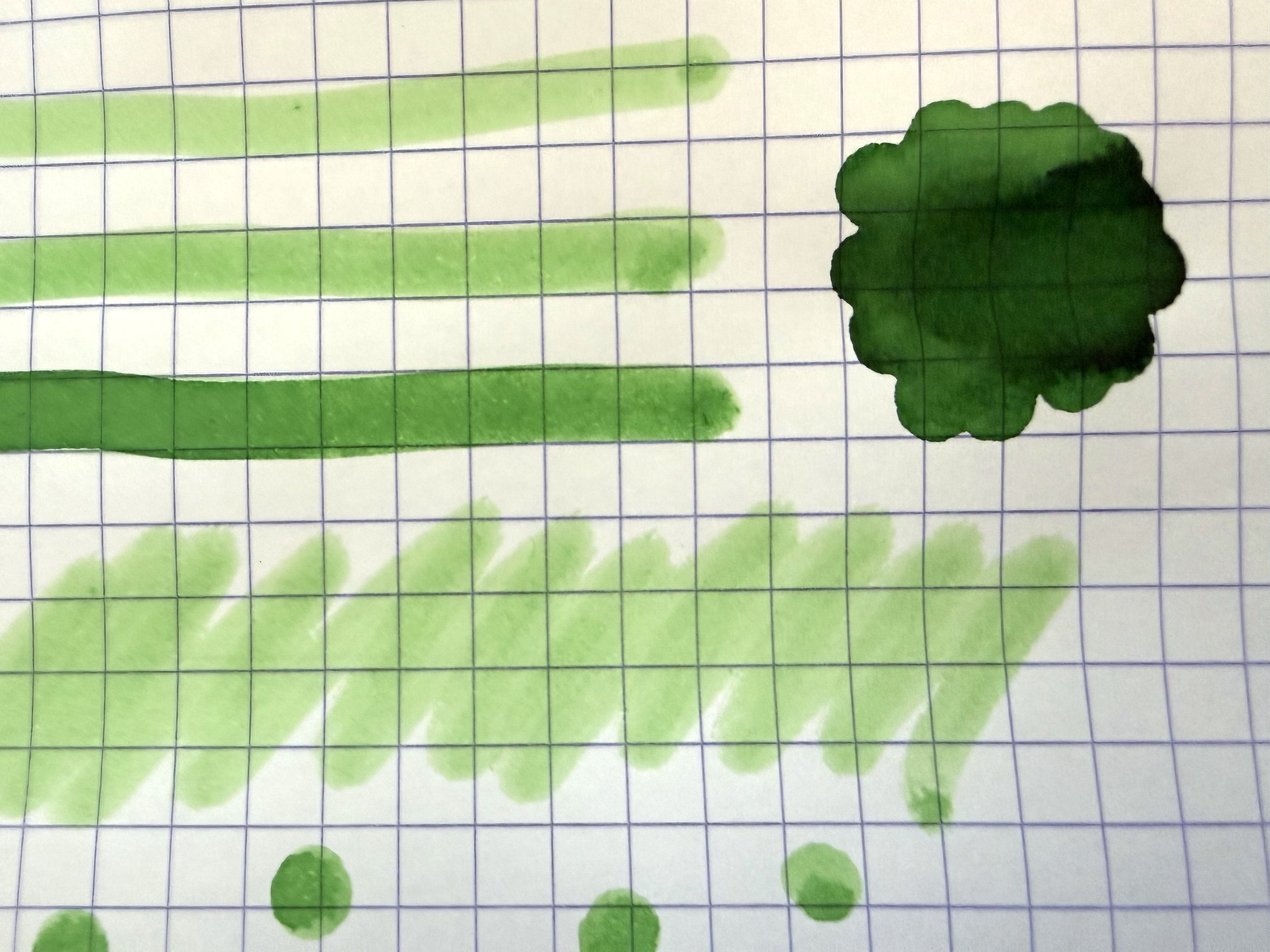 DeAtramentis Absinthe Ink Swatch