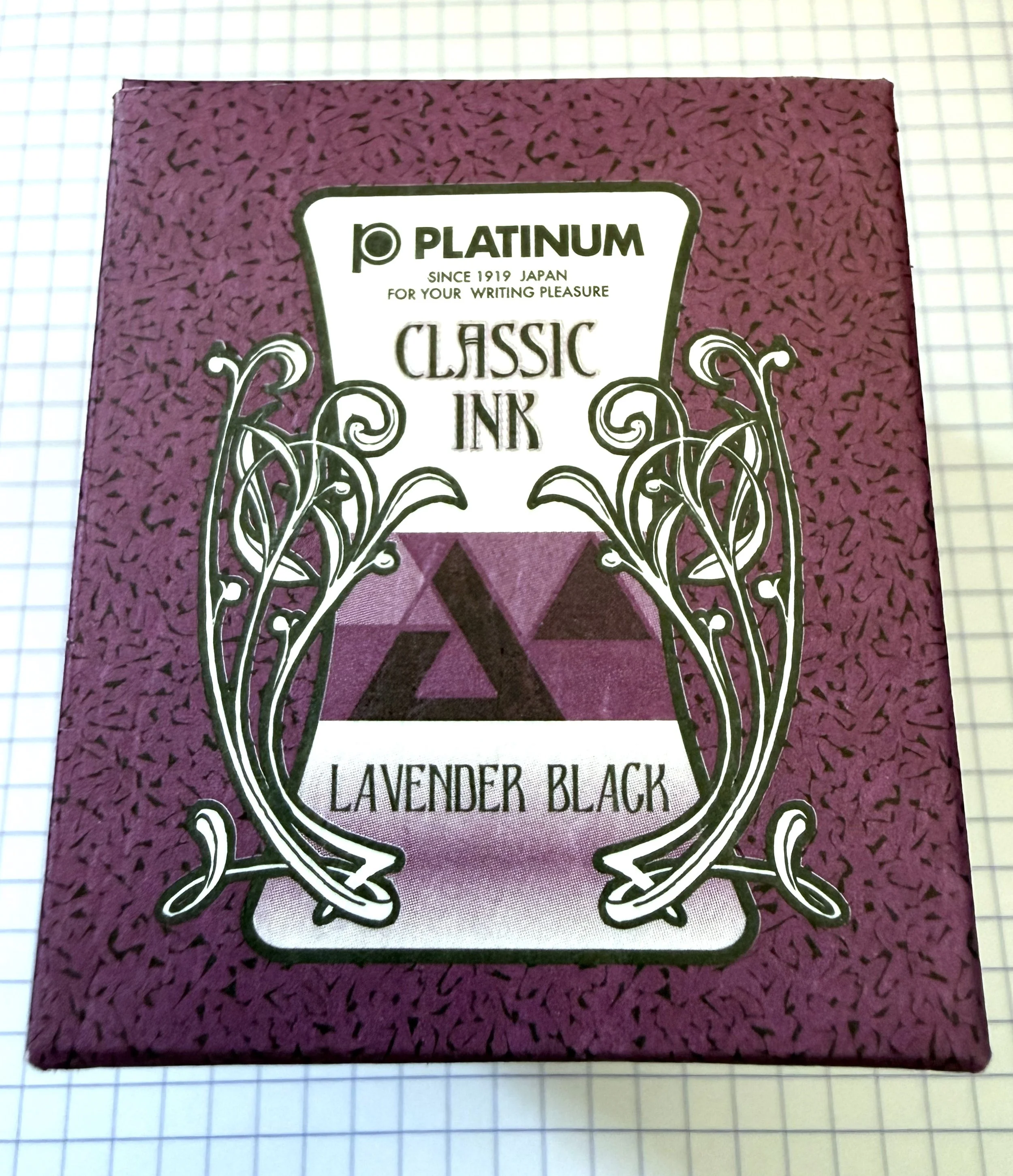 Platinum Classic Lavender Black Ink Review