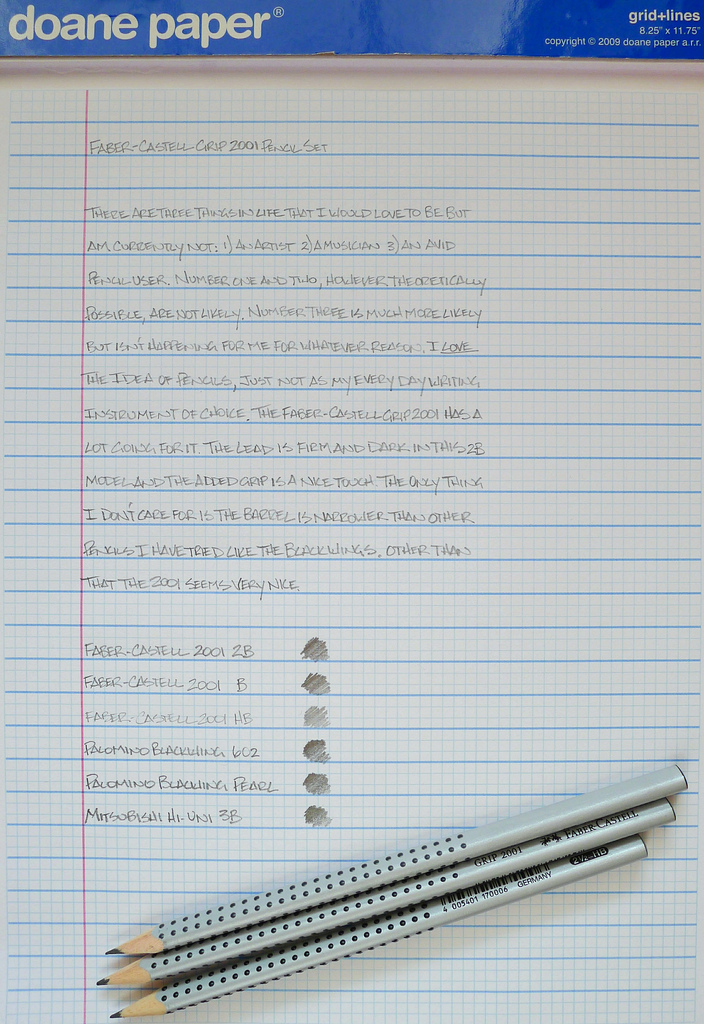 Pencil Review: 2B Wood Pencil Sampler - The Well-Appointed Desk