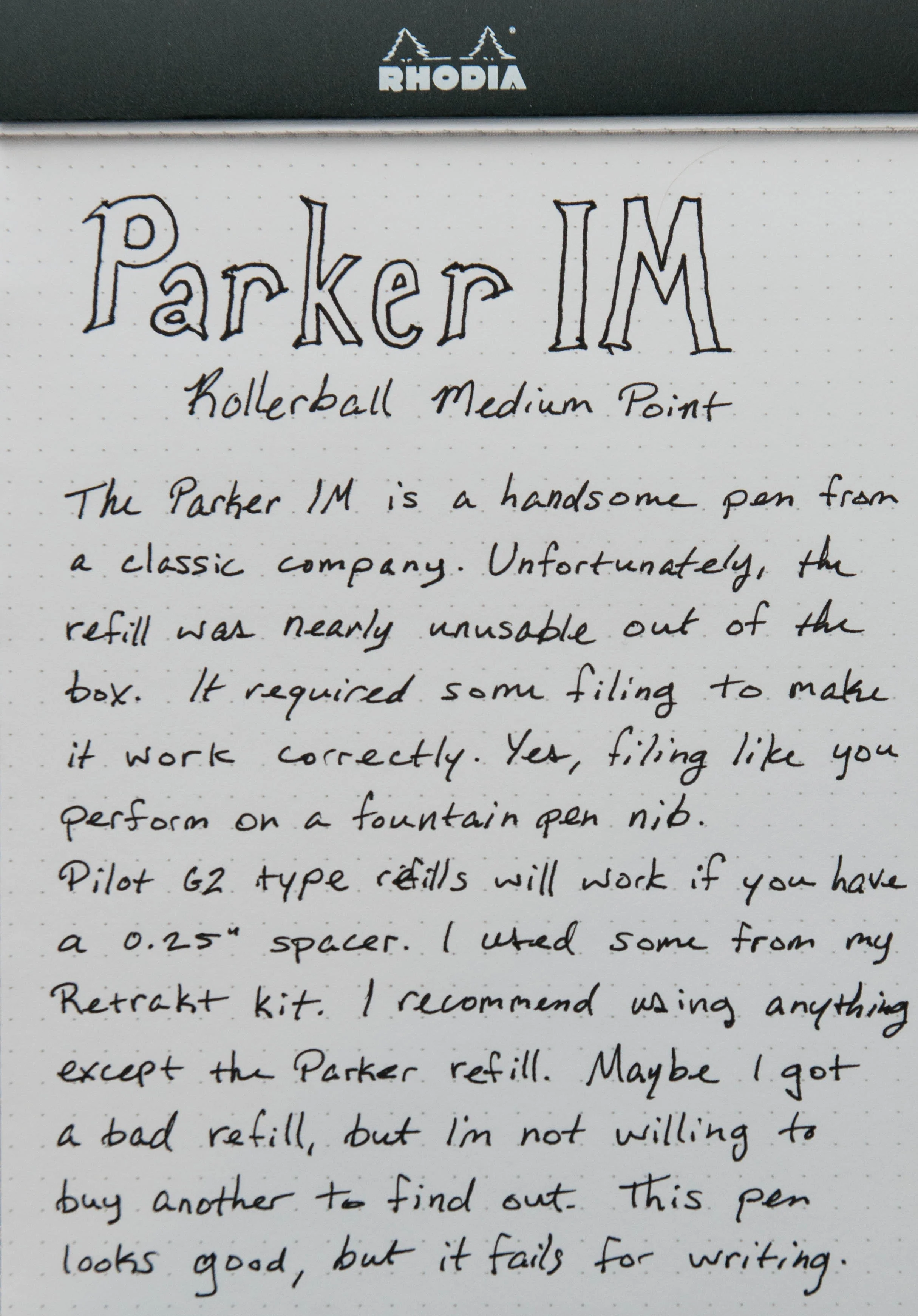 Parker IM Roller Ball Review.jpg