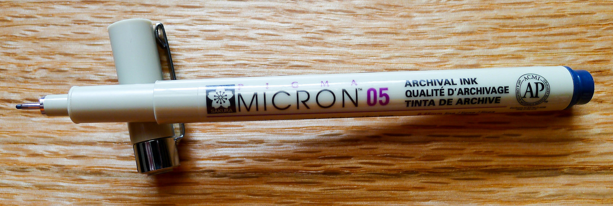 Sakura Pigma Micron Blue Black Review — The Pen Addict