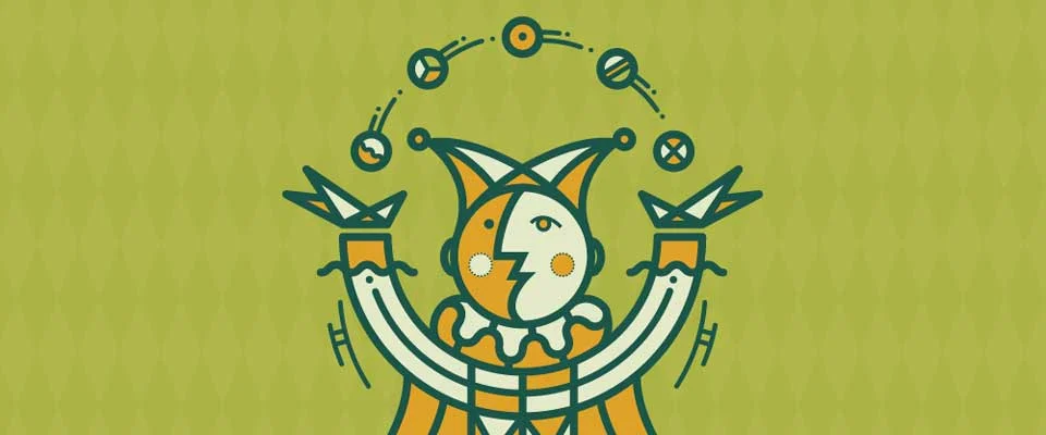 Three-Legged Juggler (via BaronFig.com )