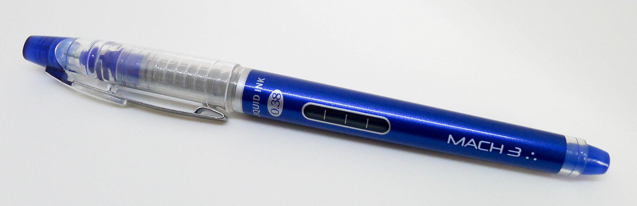 Review: Muji Gel Ink Pen 0.38mm Blue — The Pen Addict