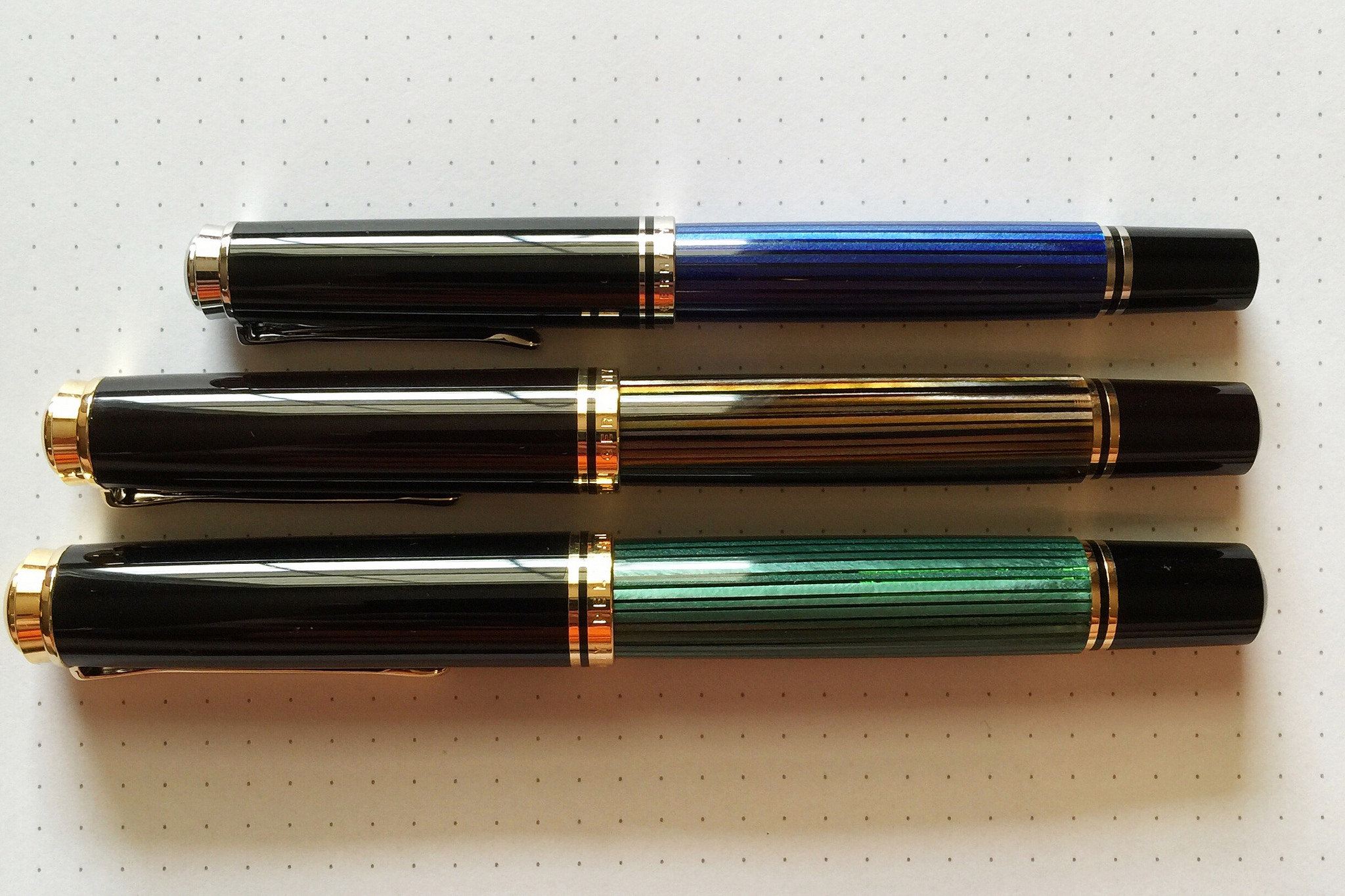 Top to bottom: M405, M800, M1000.