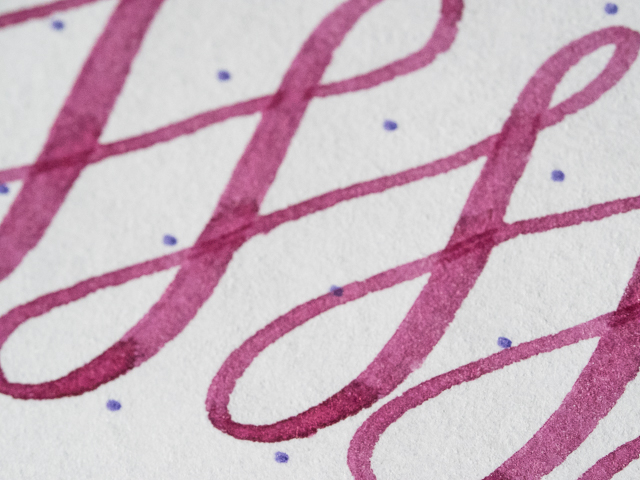 Diamine Tyrian Purple Ink Review — The Pen Addict