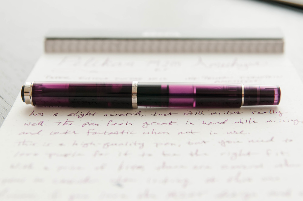 Pelikan M205 Amethyst Fountain Pen Review — The Pen Addict
