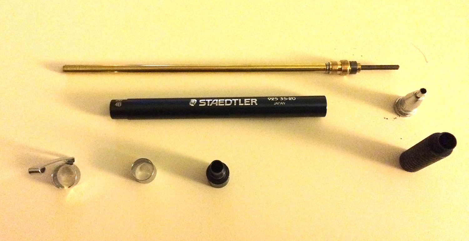 925-35 All Black series Mechanical pencil Staedtler 2mm