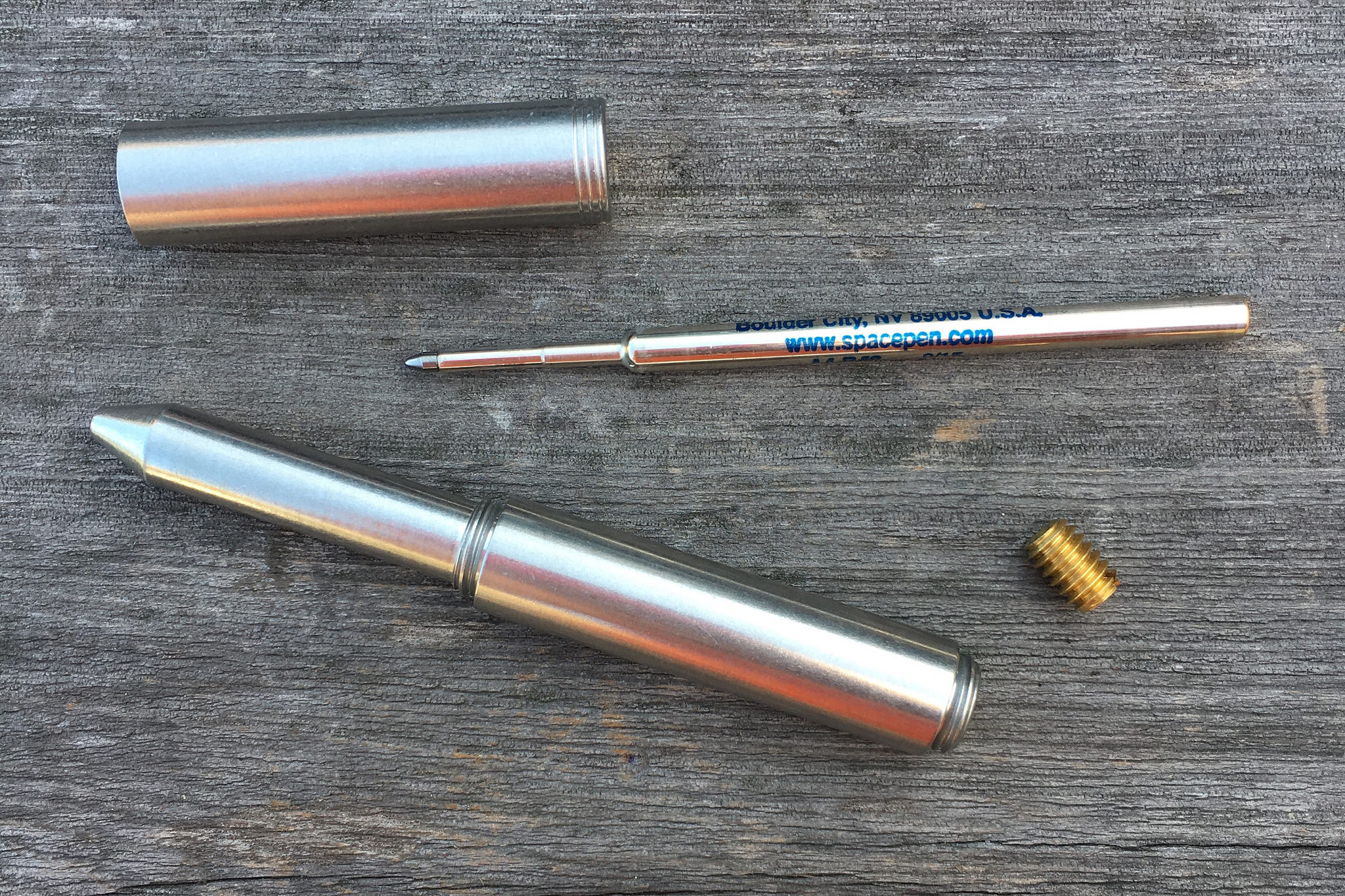 Schon Dsgn #01S Tumbled Stainless Steel Pocket Pen Review — The