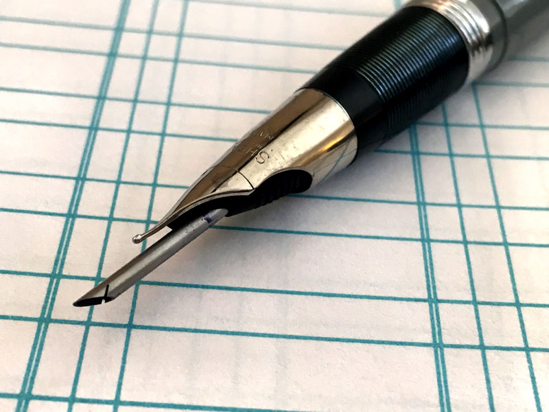 How to fill a Sheaffer PFM fountain pen. 