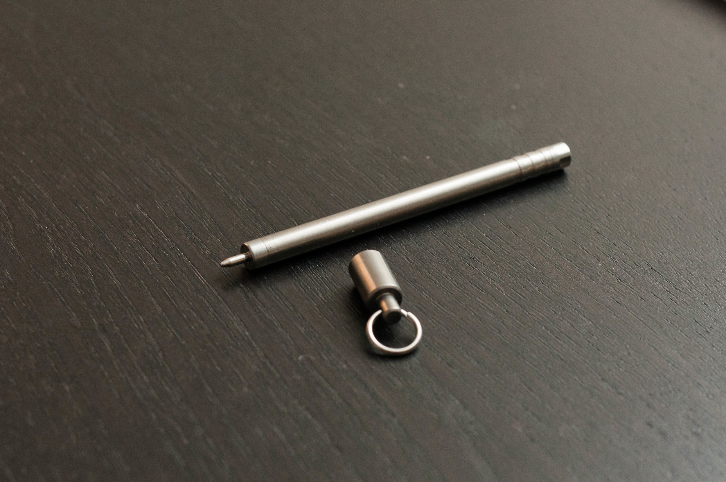 Pico Pen Ti Titanium Tec Accesssories Keychain Ultralight Keyring Magnetic Cap 