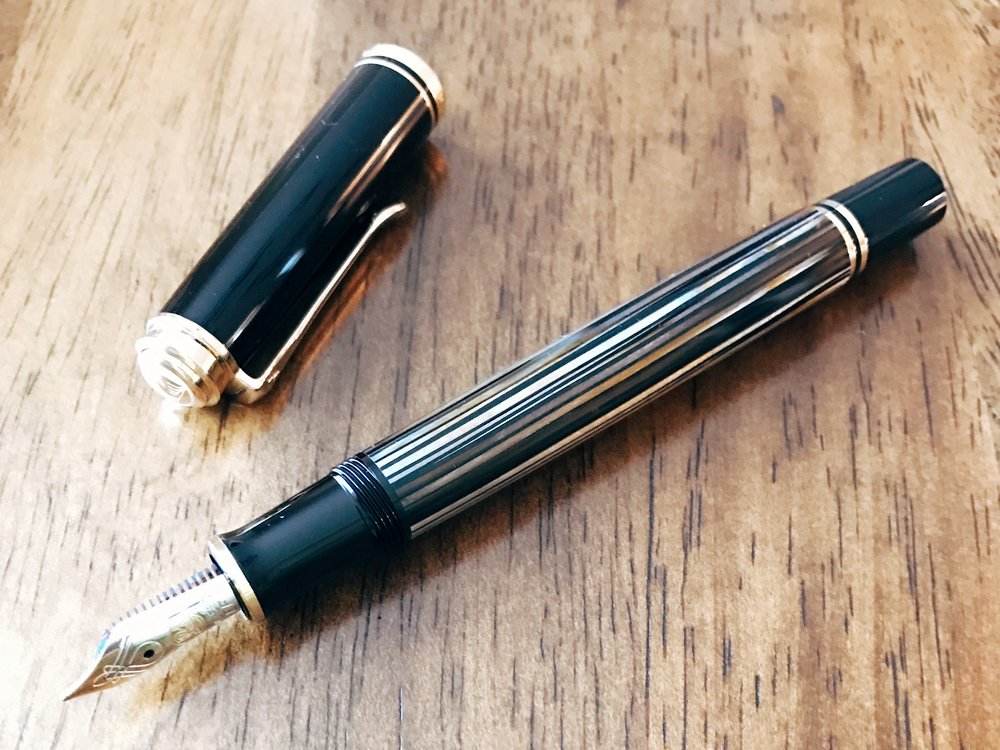 Pelikan Souveran M400 Tortoiseshell Brown Fountain Pen — Addict