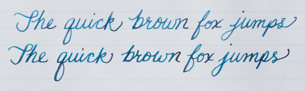 Aurora top, Omas bottom