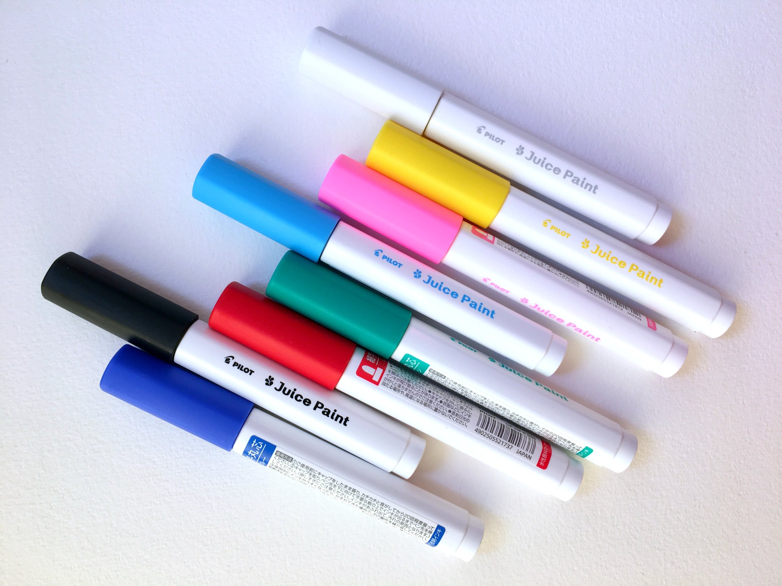 Pilot Juice Paint Marker 8 color Set Review — The Pen Addict