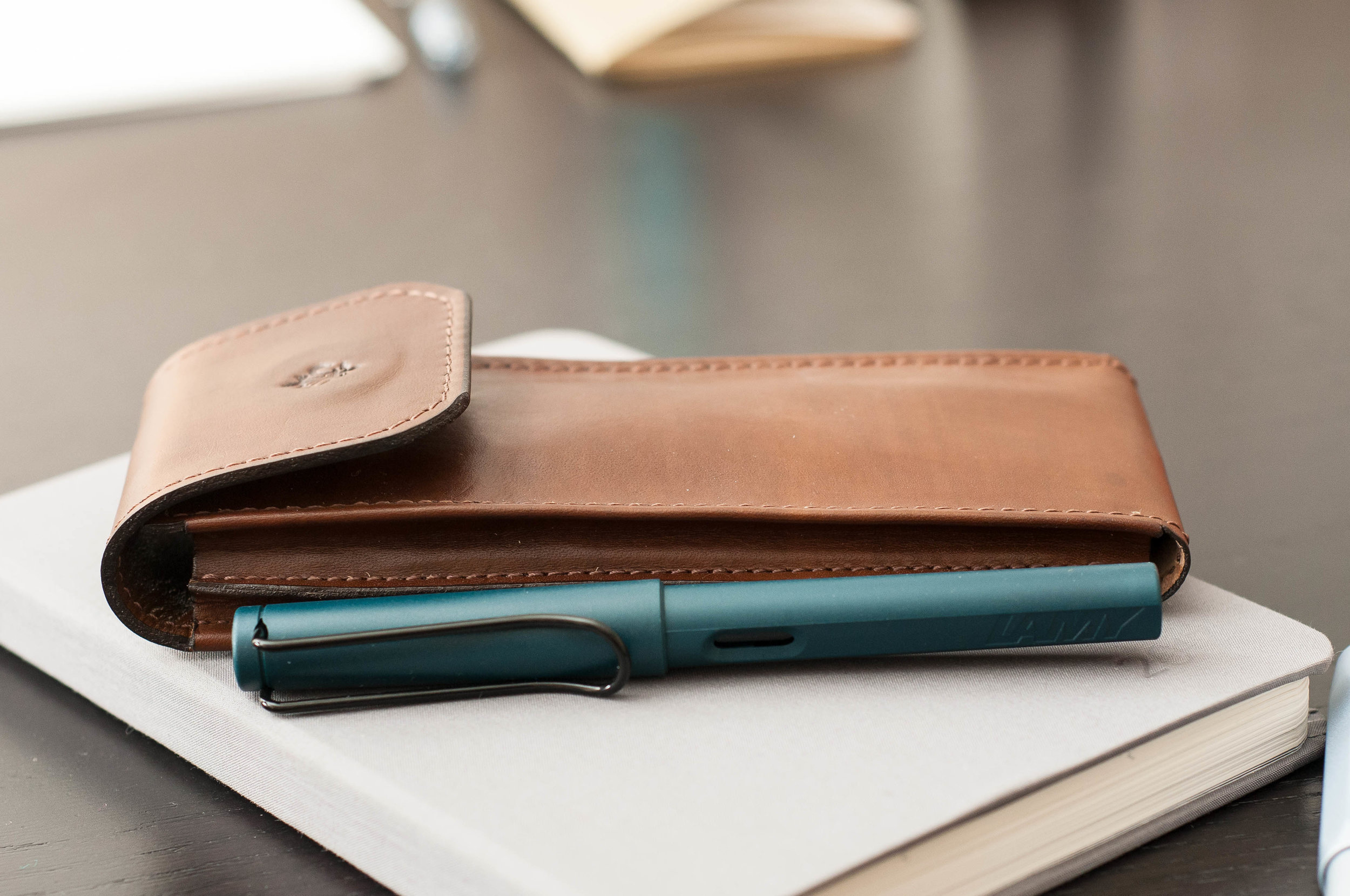 Shibui Olive Green 3 Pen Case Review — The Pen Addict