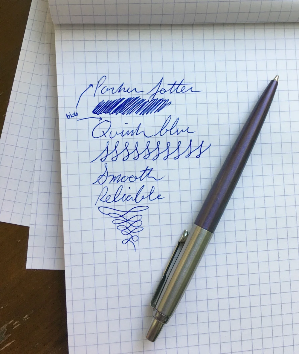 Parker Jotter Ballpoint Pen Review — The Pen Addict