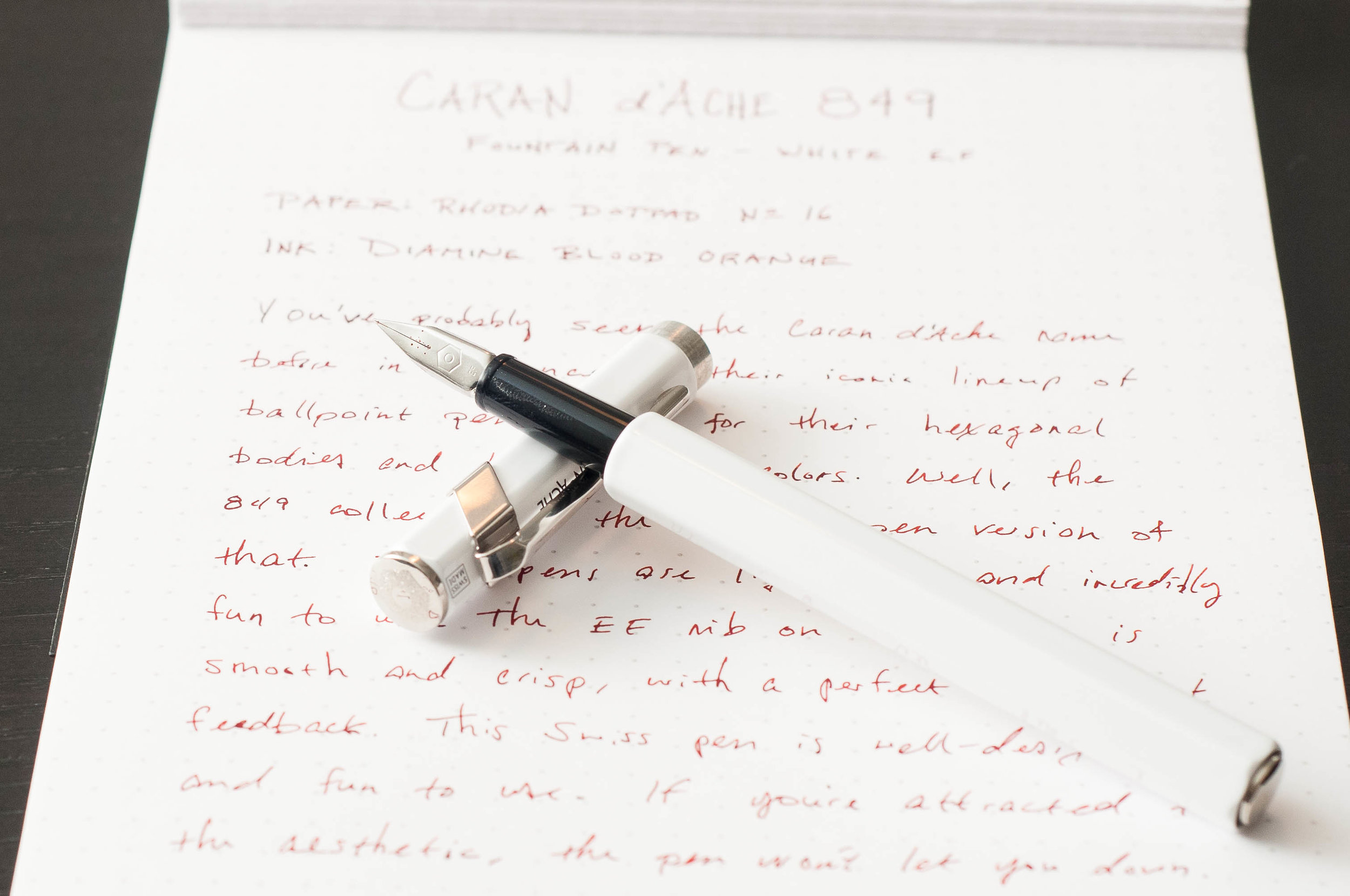 Caran d'Ache 849 Rollerball with Slim Case – Yoseka Stationery