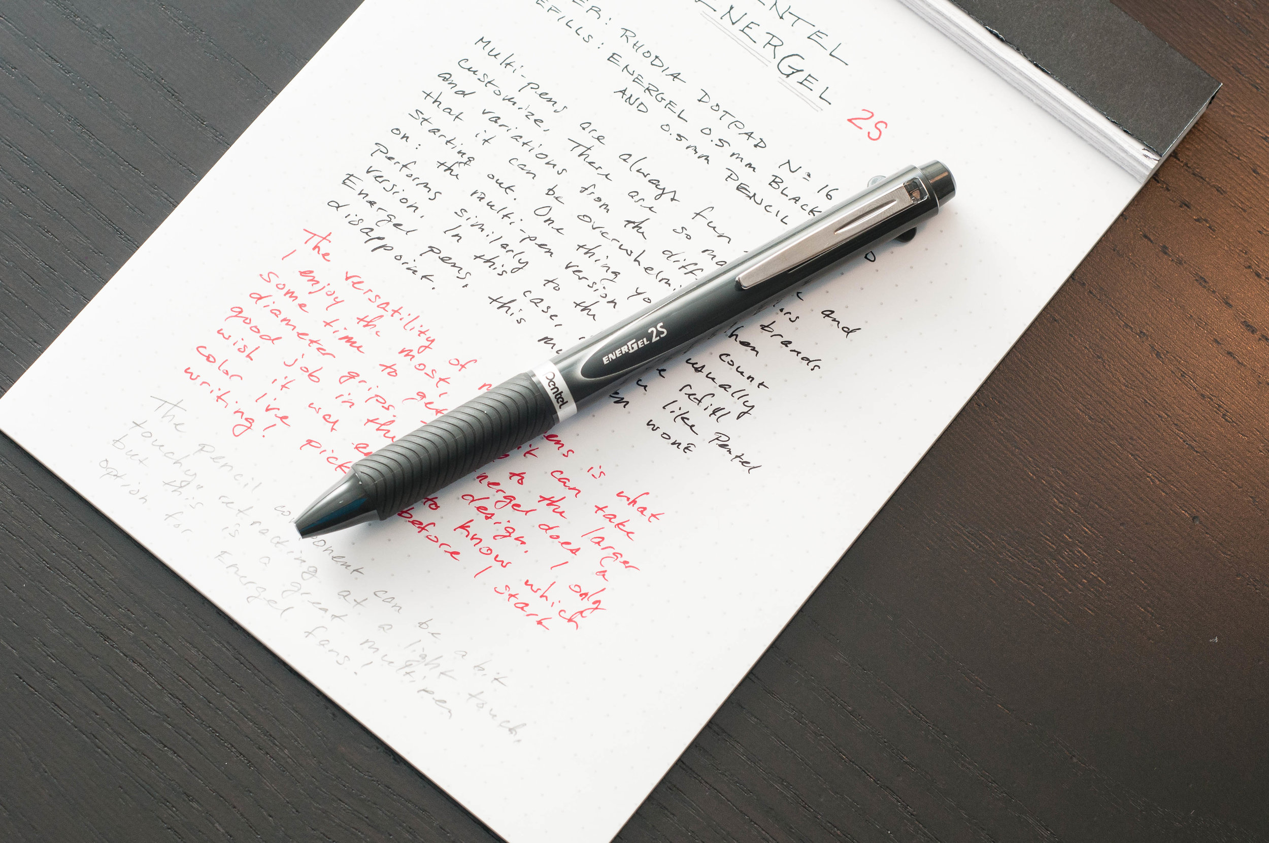 Pentel GlideWrite Ballpoint Pen Review — The Pen Addict