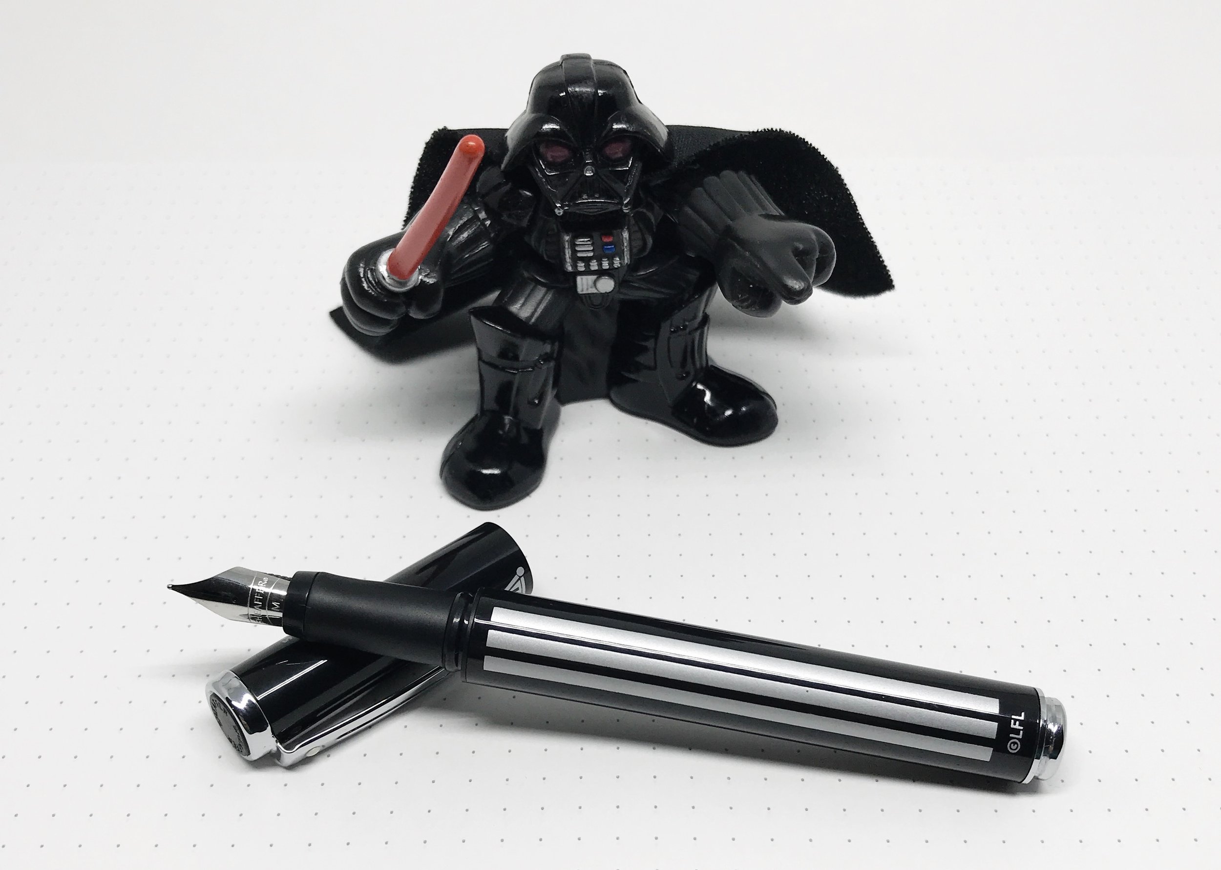 Sheaffer Pop Star Wars Darth Vader Gel Rollerball Pen with Chrome Trim 