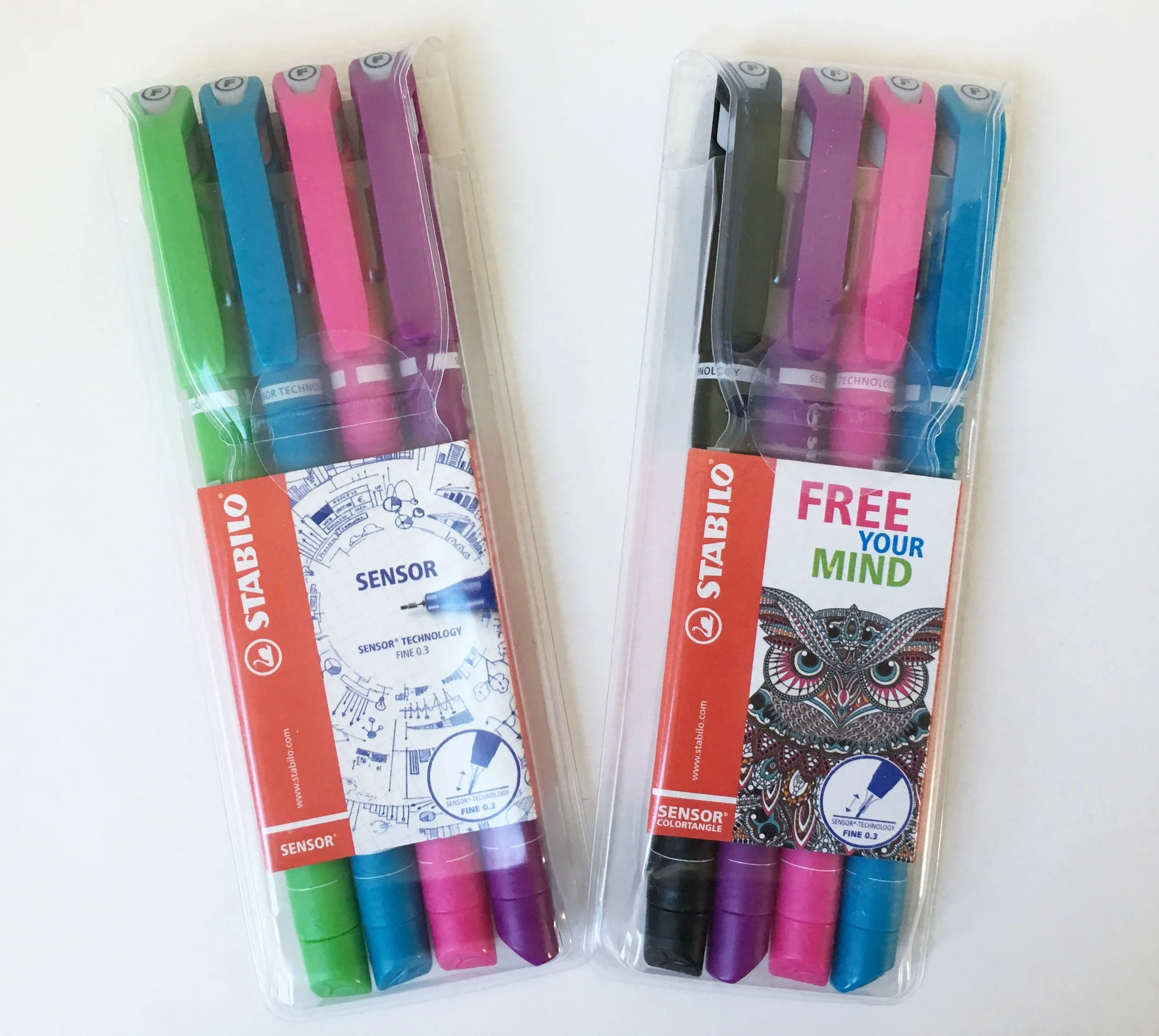 Fineliners in a Wide Range of Colors - Stabilo & Emott