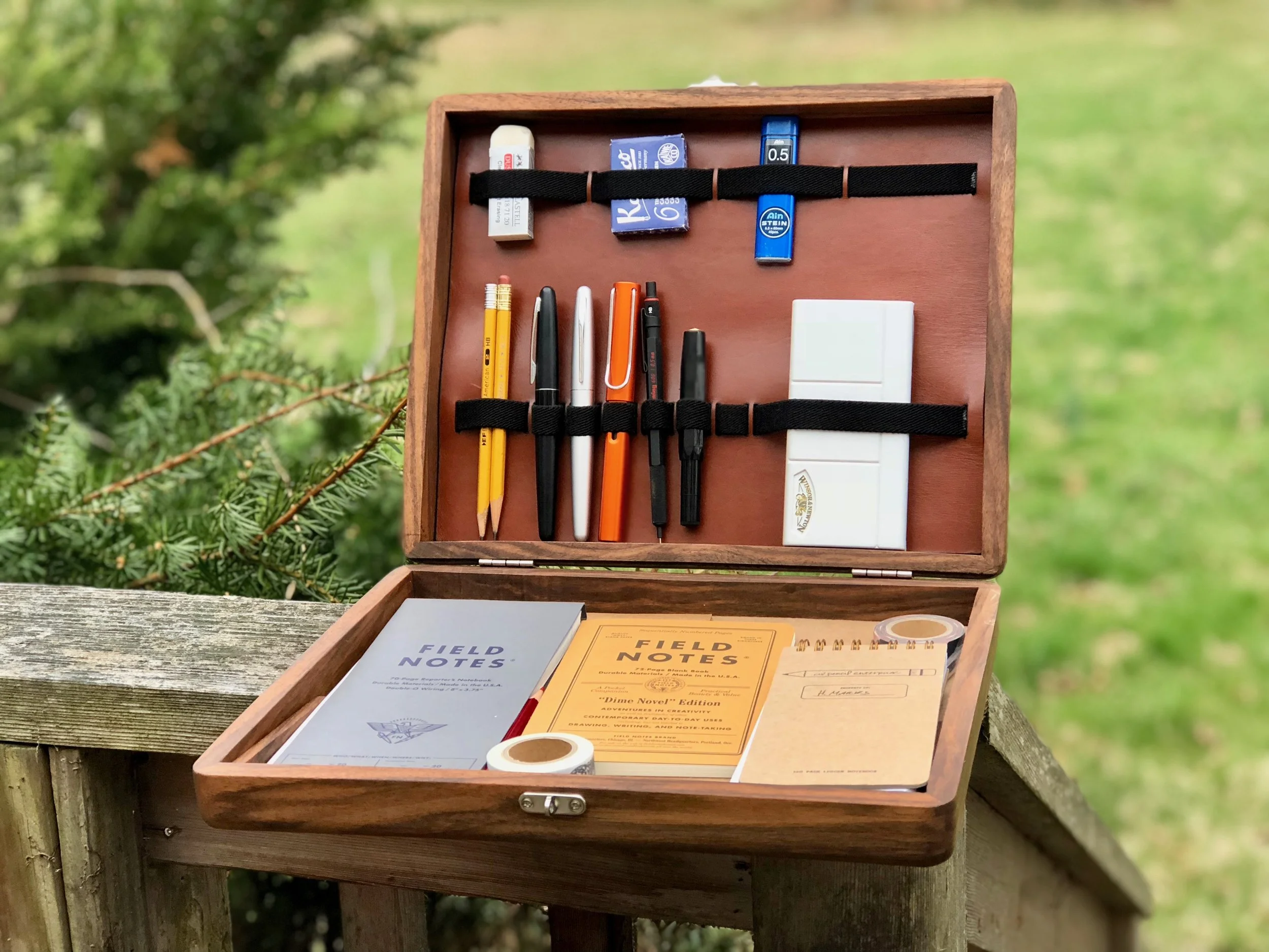 Galen Leather Writing Box Review — The Pen Addict