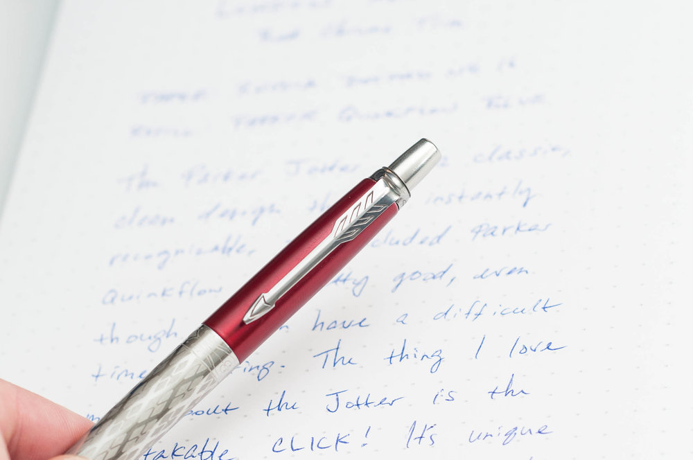 NEW PARKER JOTTER SPECIAL EDITION ARCHITECTURE RED CLASSICAL BALLPOINT PEN. 