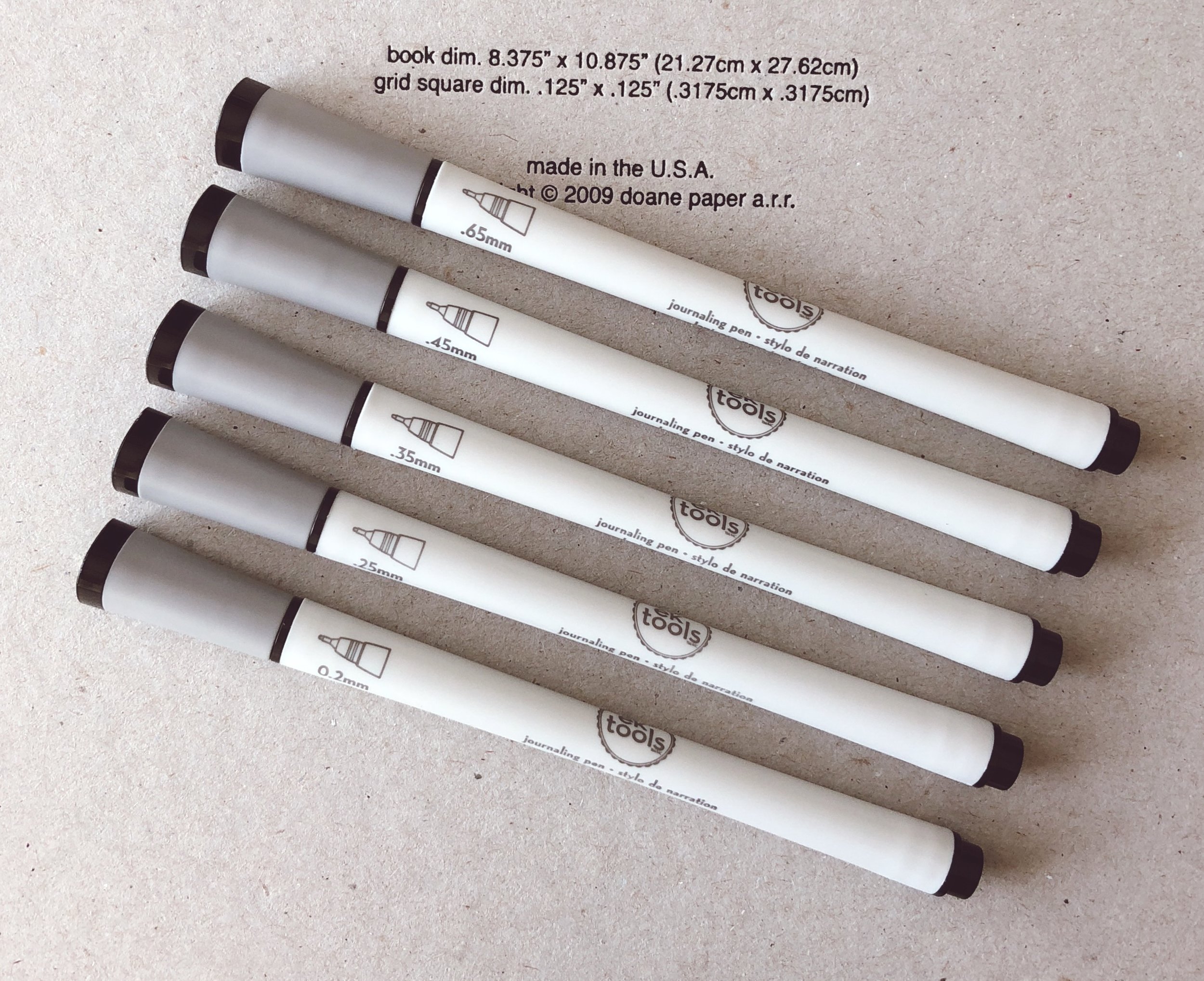 Mr. Pen- Black Fineliners, Fine Point Pens, 0.25mm - Mr. Pen Store