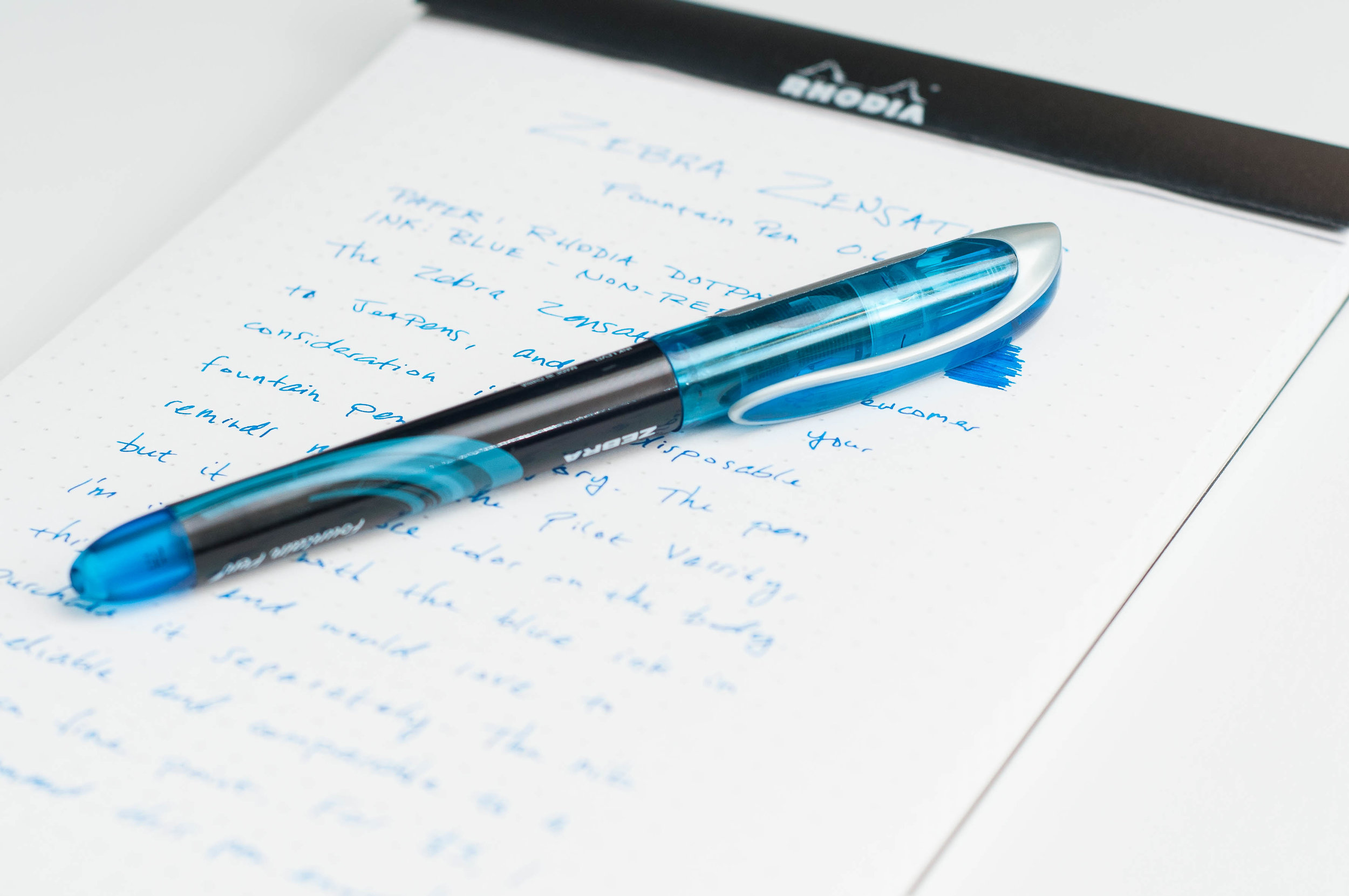 Fountain Pen Review: Zebra Zensations - The Well-Appointed Desk
