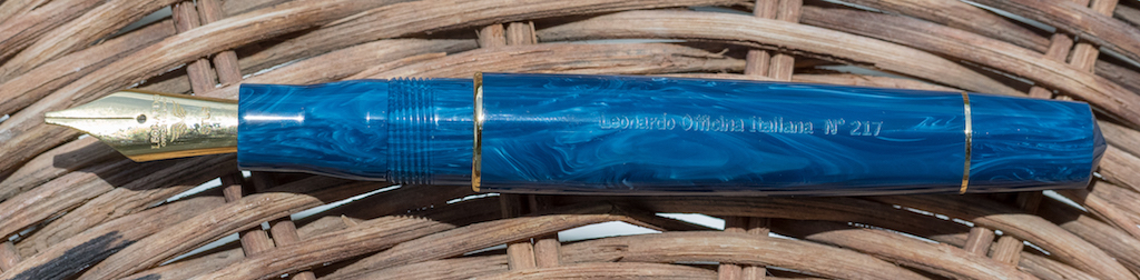 Leonardo Momento Zero Blue Positano Fountain Pen